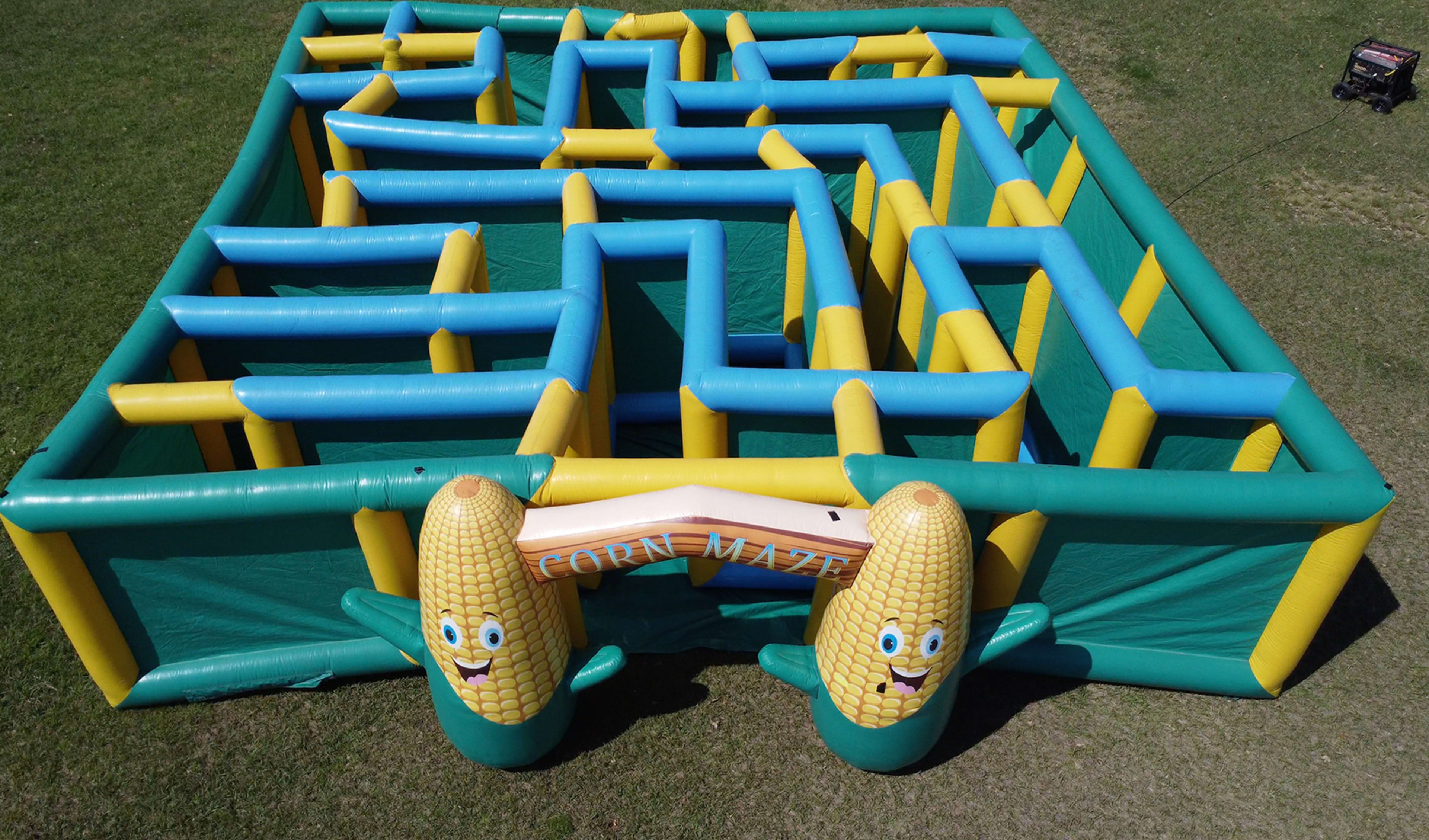 Corn Maze Obstacle Course Inflatable for Rent