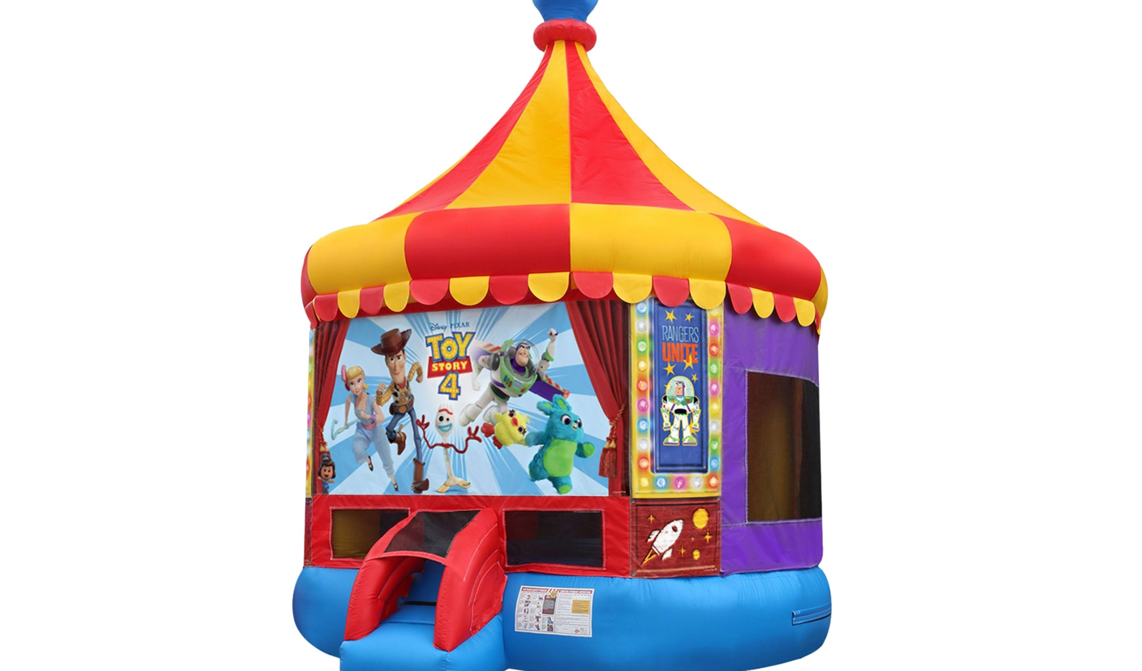 Toy Story Moonwalk Rentals Sideview