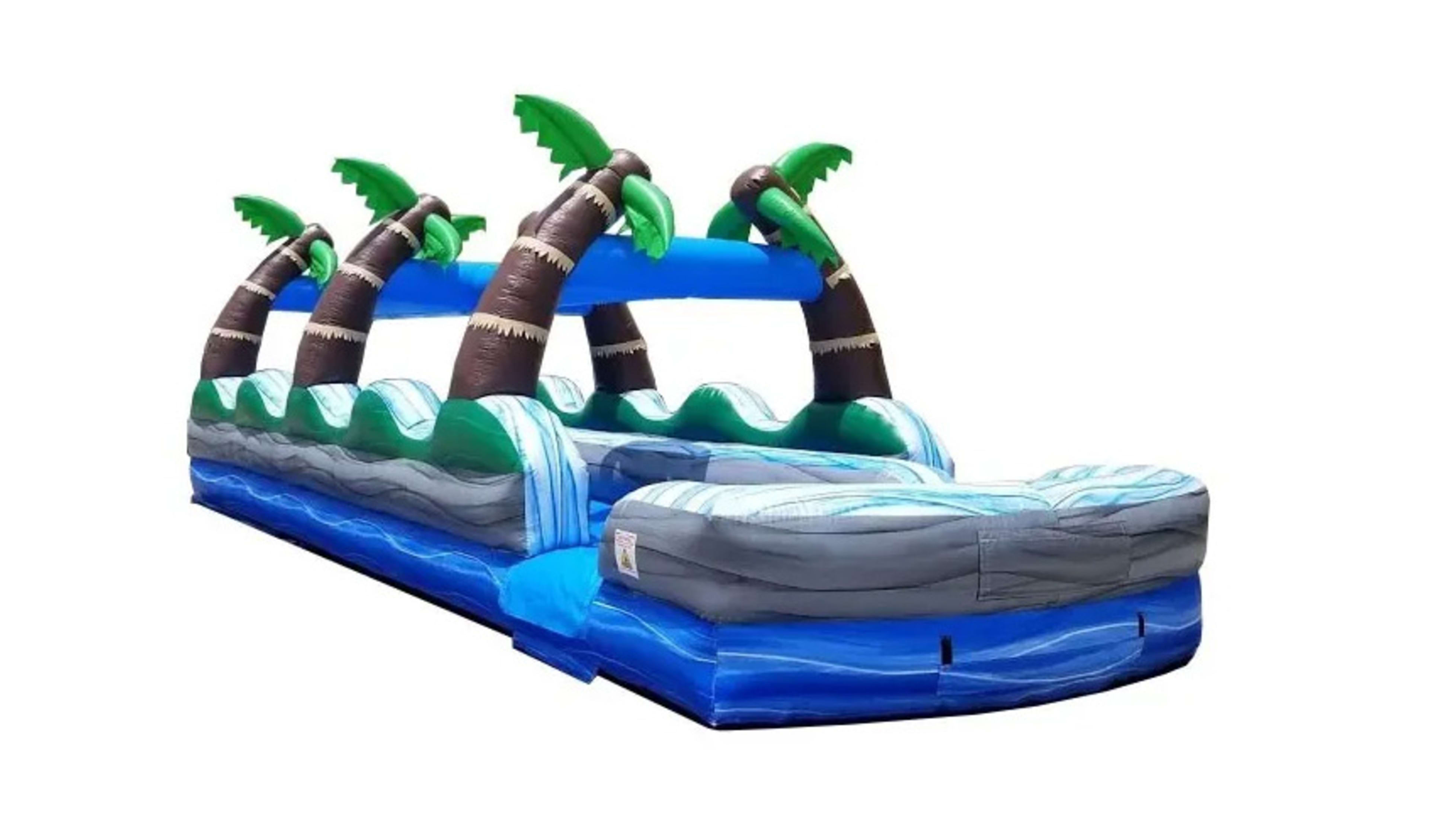35ft Palm Tree Slip N Slide Rentals Water Slide For Rent