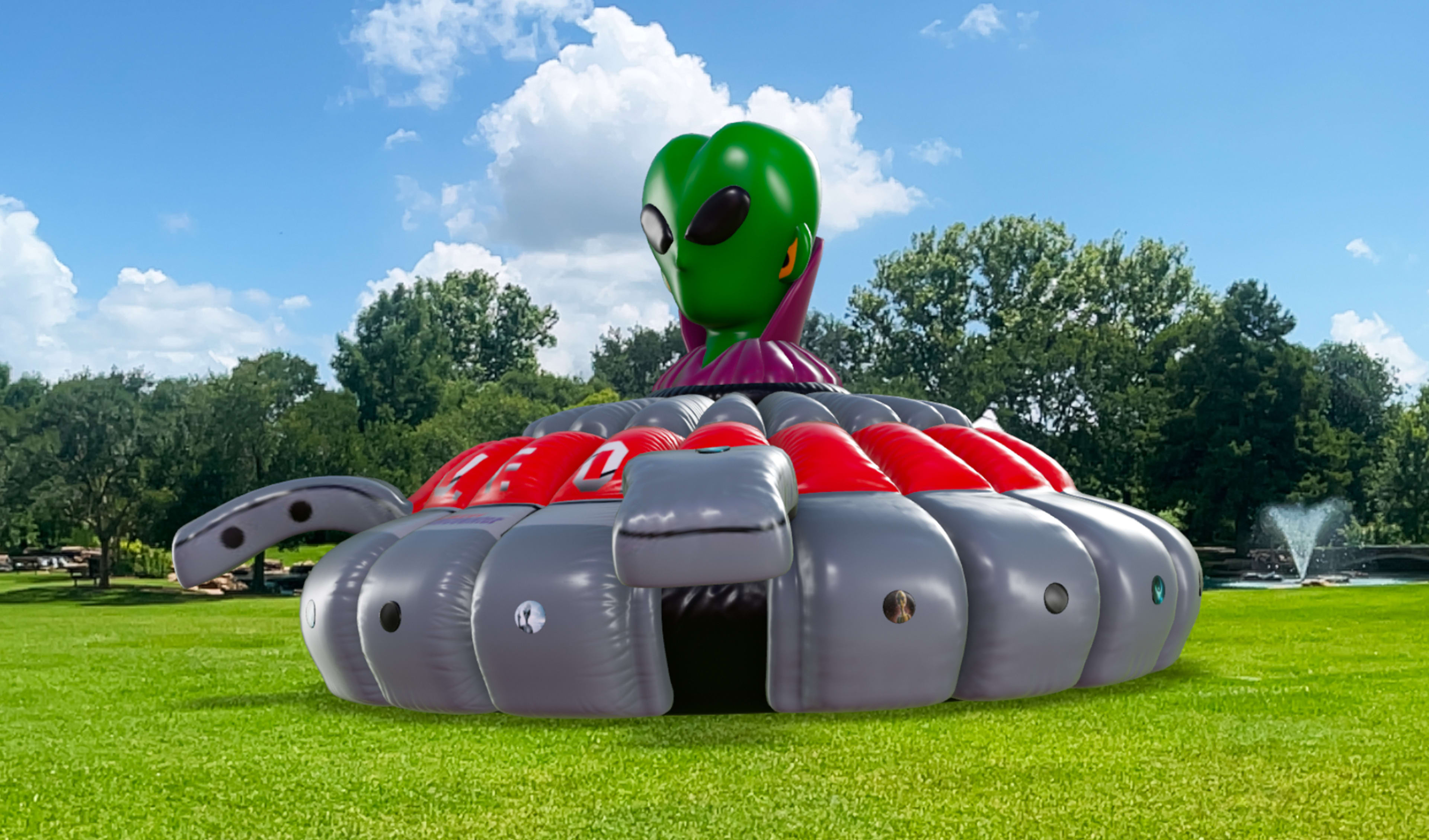 Laser Tag Bounce House UFO