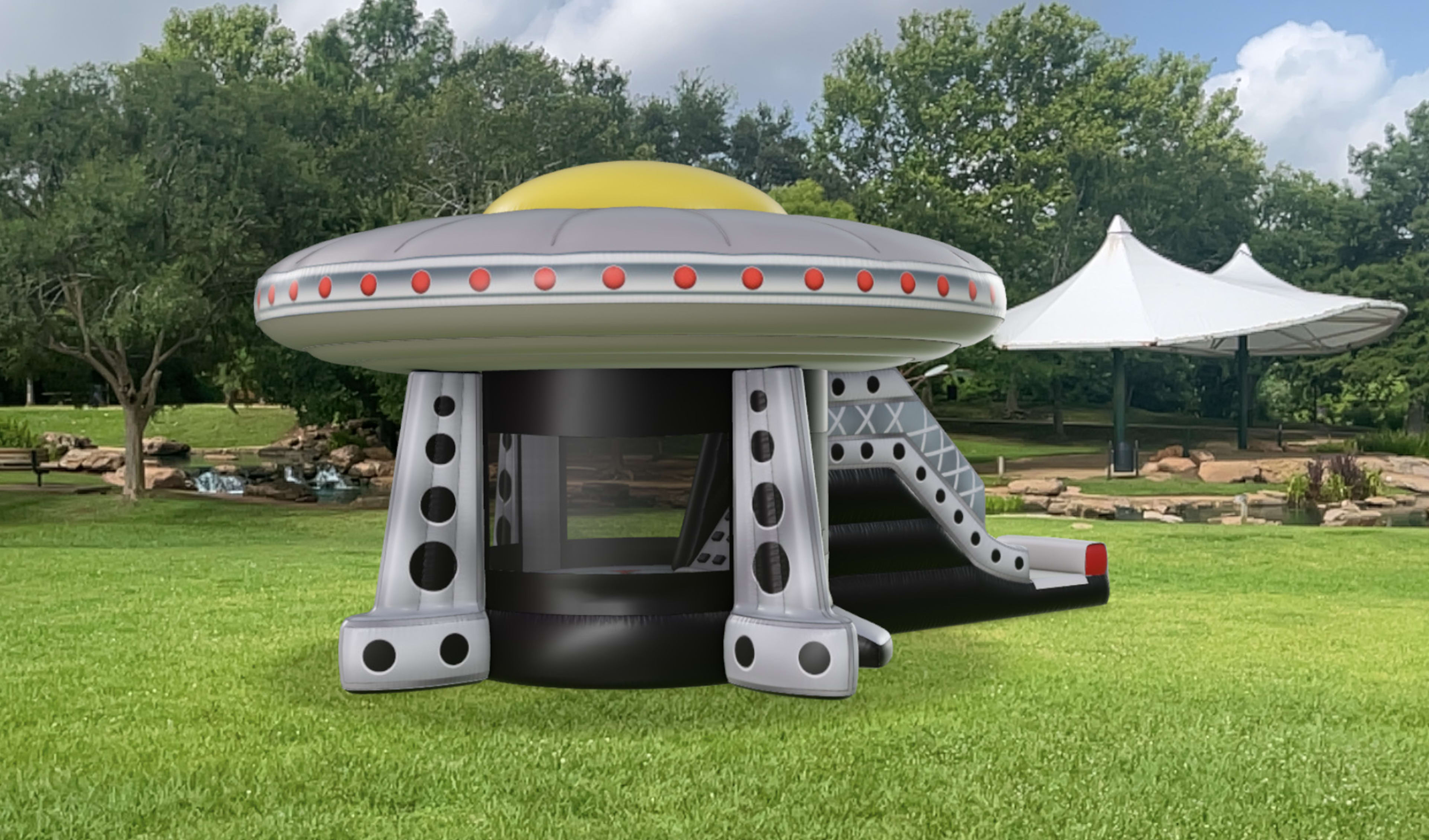 UFO Bounce House Moonwalk Rentals