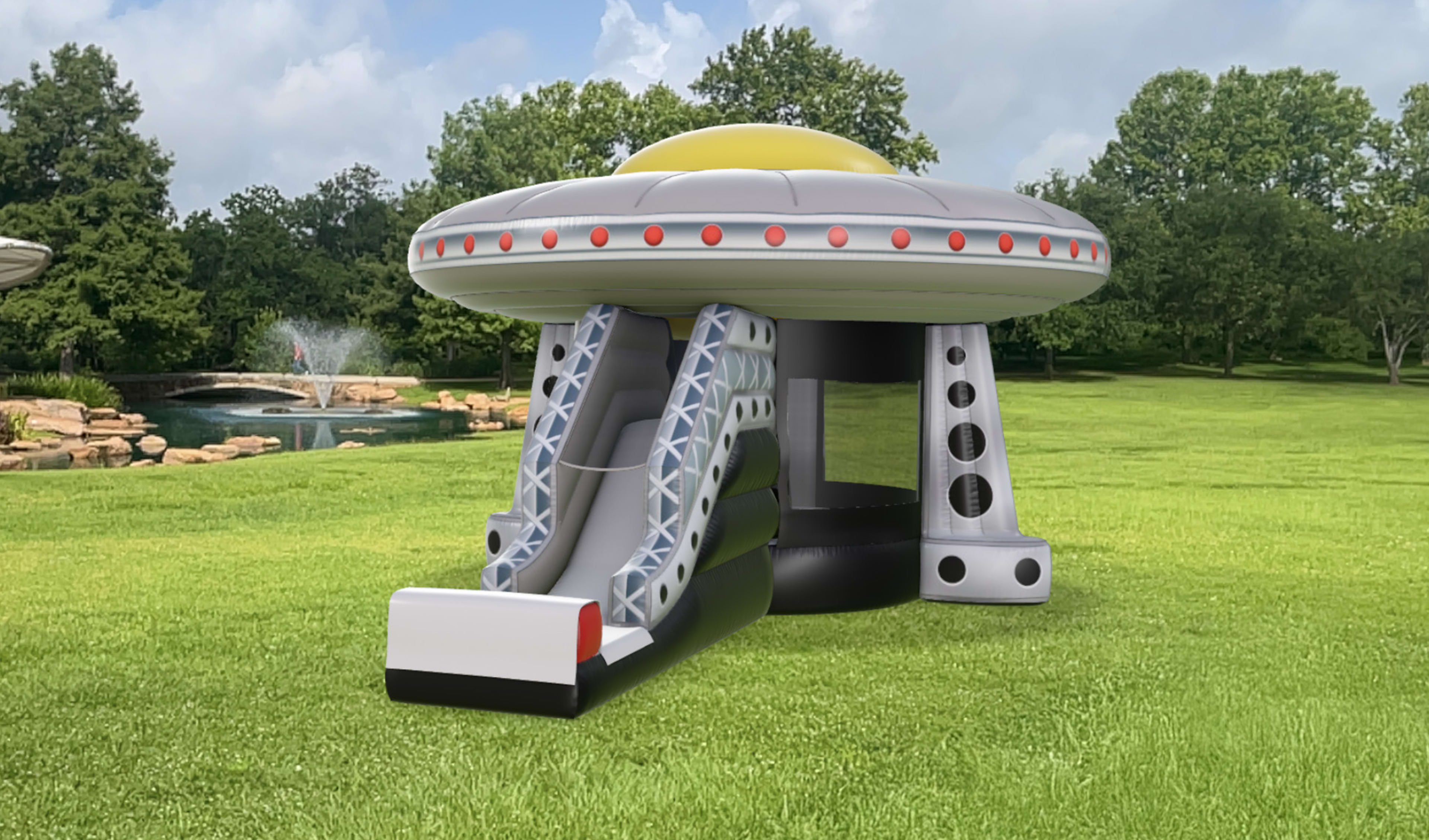 UFO Bounce House Moonwalk Rentals