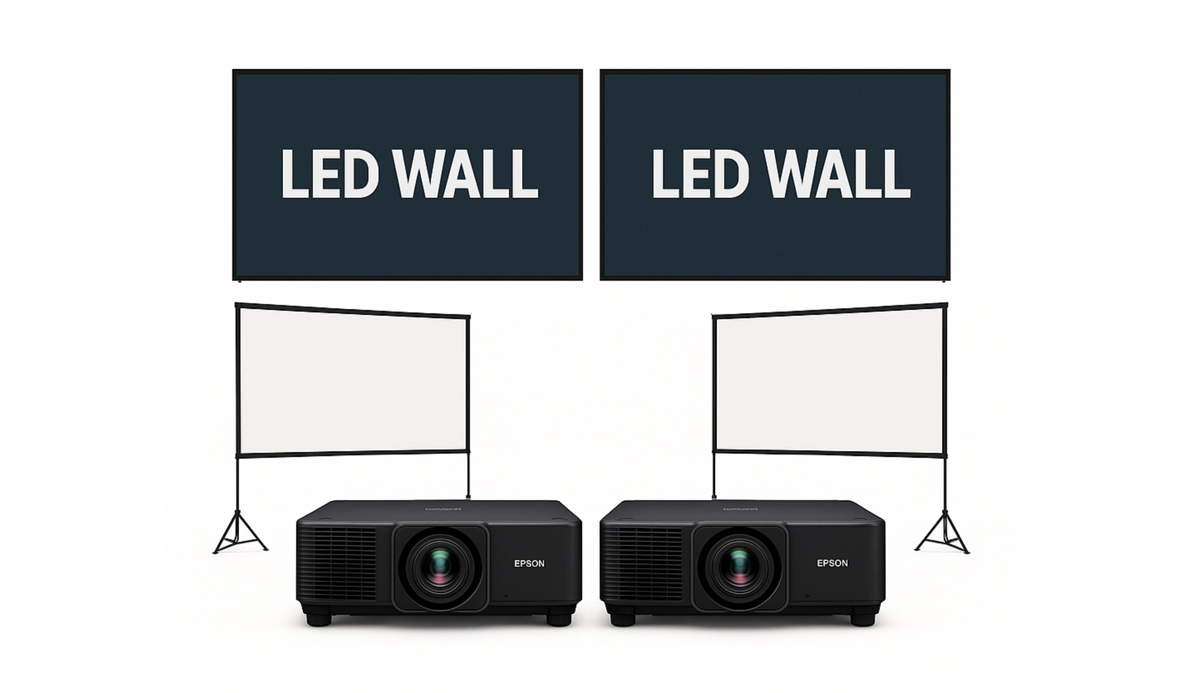 Ultimate Event LED Wall & Projection Package
