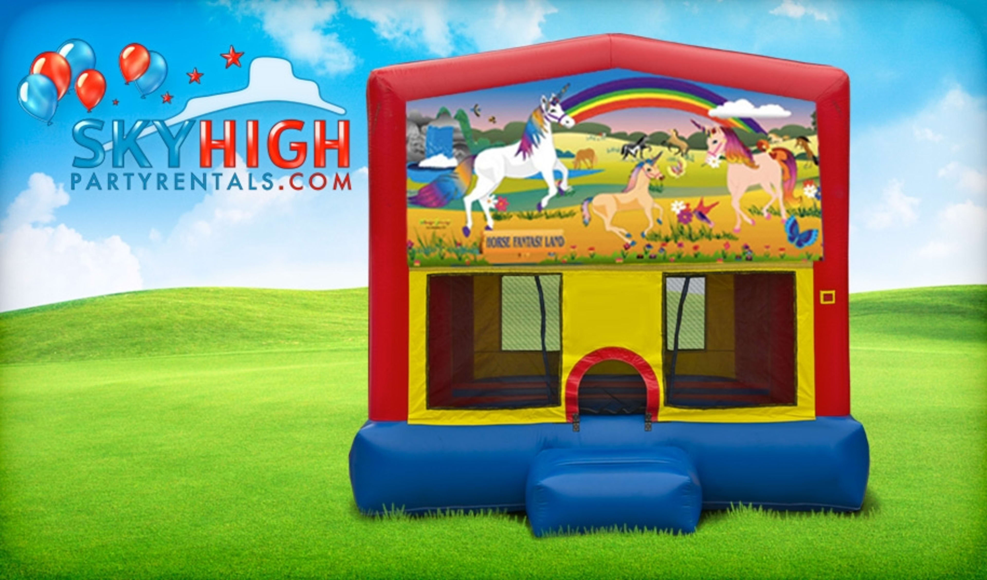 Unicorn Bounce House