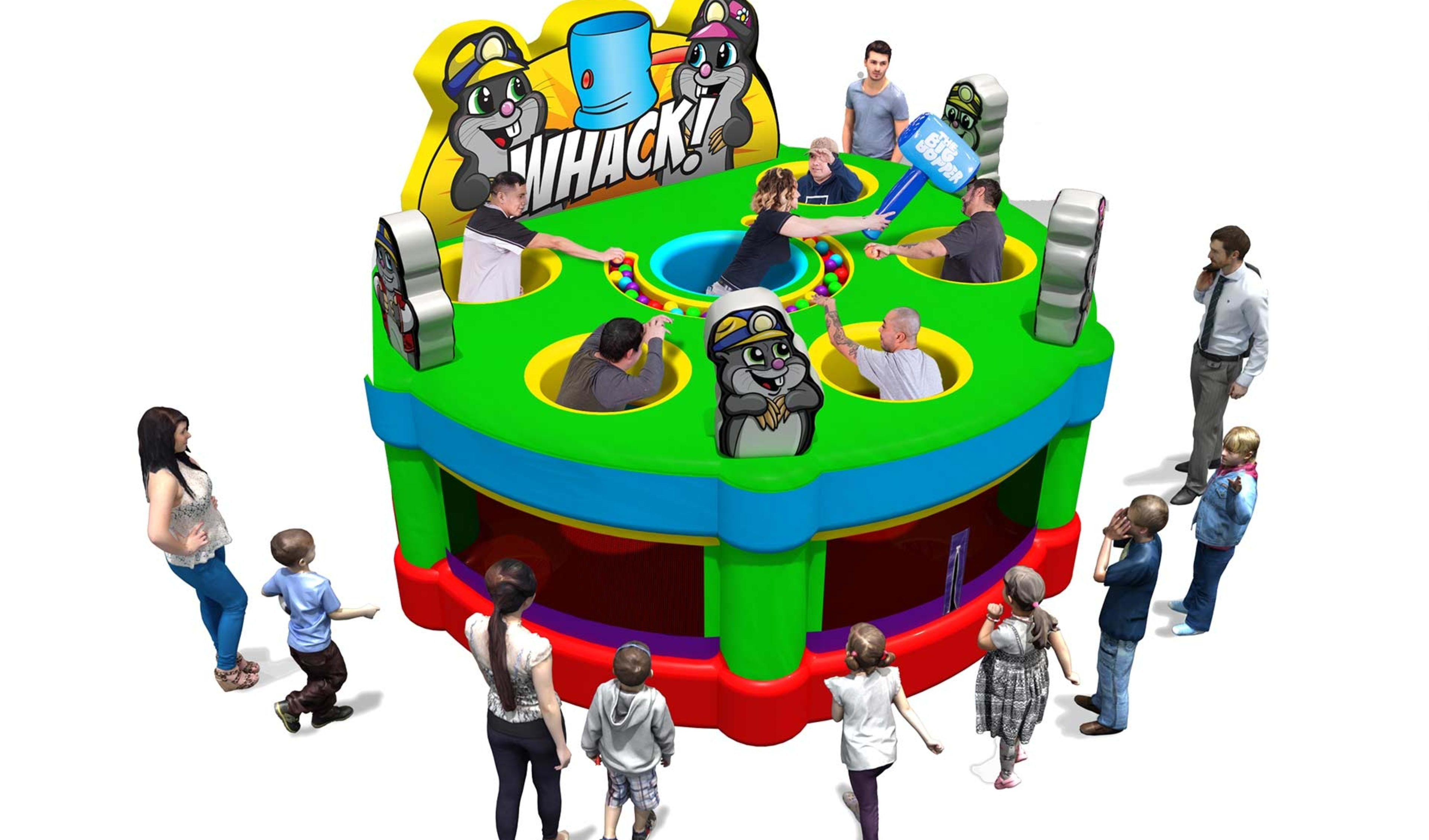 Whack a Mole Interactive Party Rental