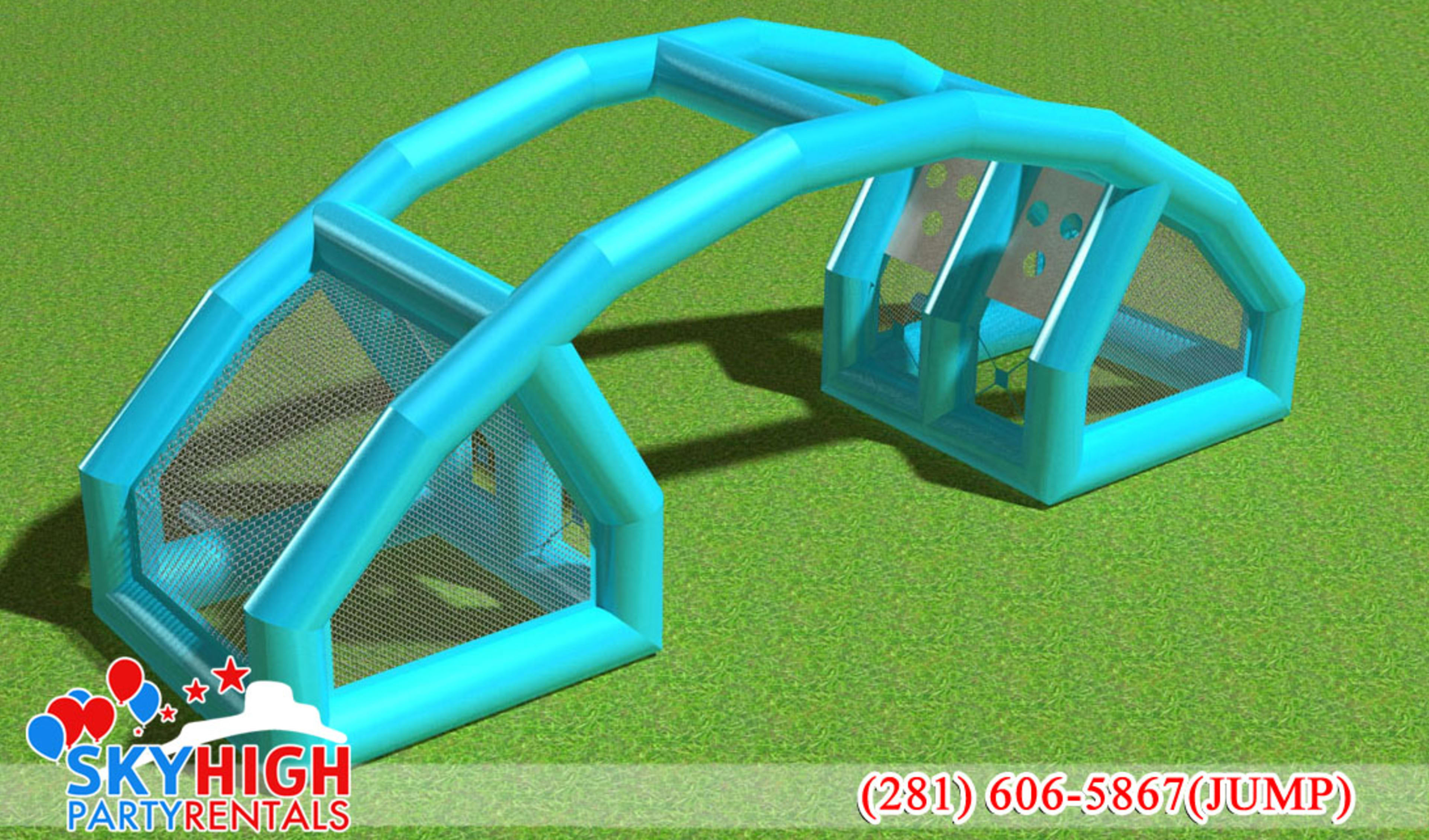 shoot water balloons