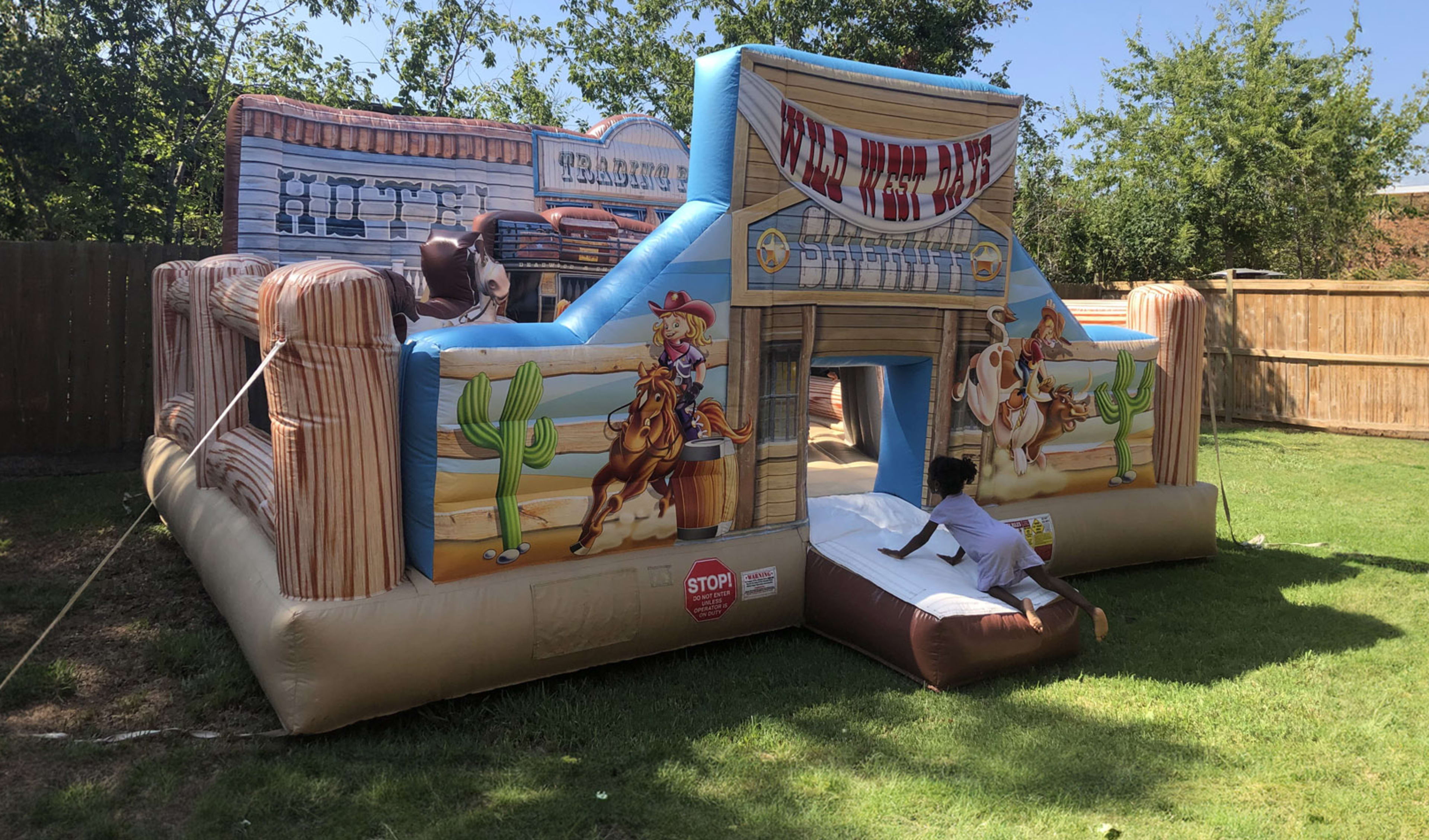 Western Toddler Bounce House Rentals
