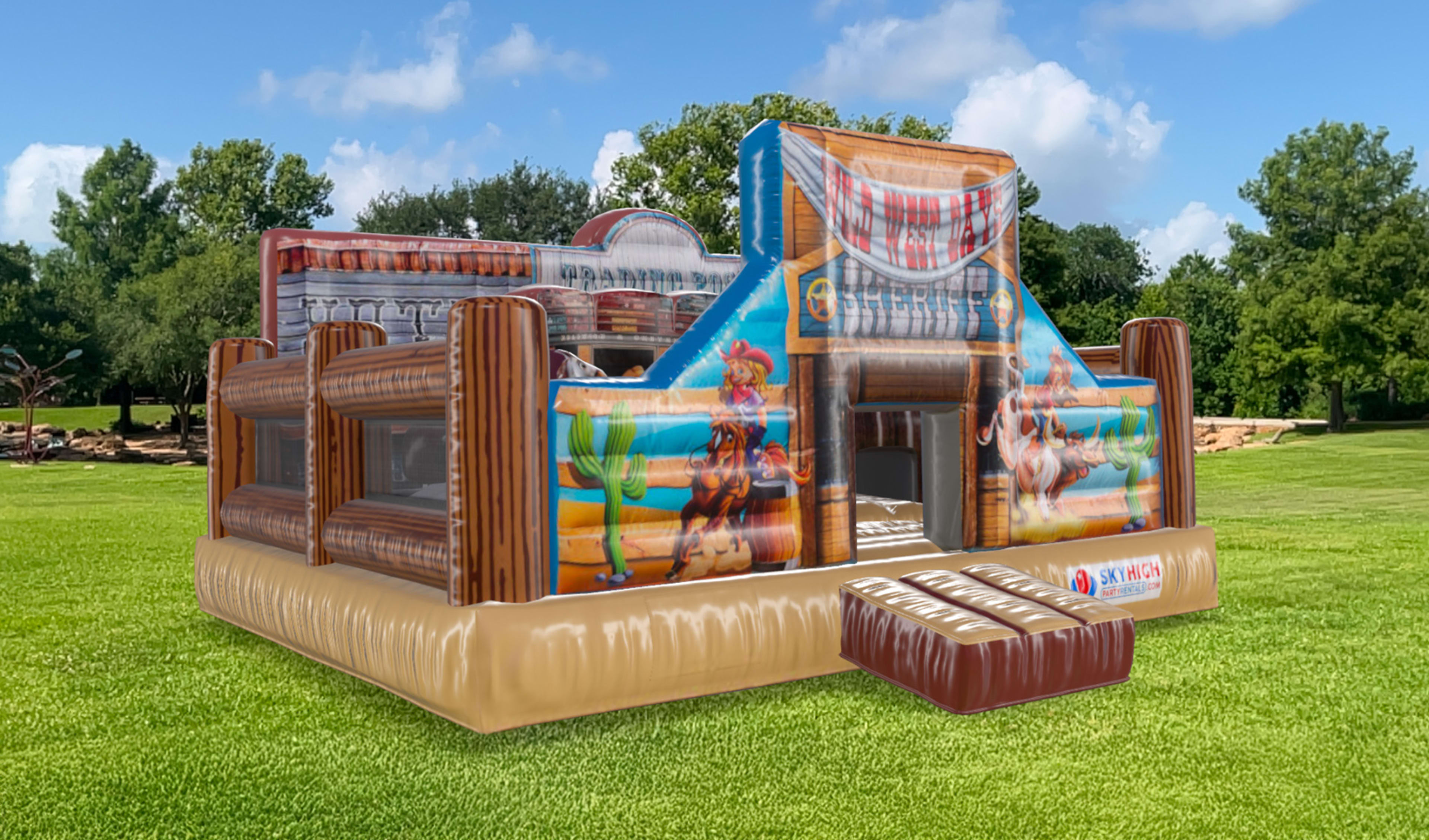 Western Toddler Bounce House Soft Play Rentals