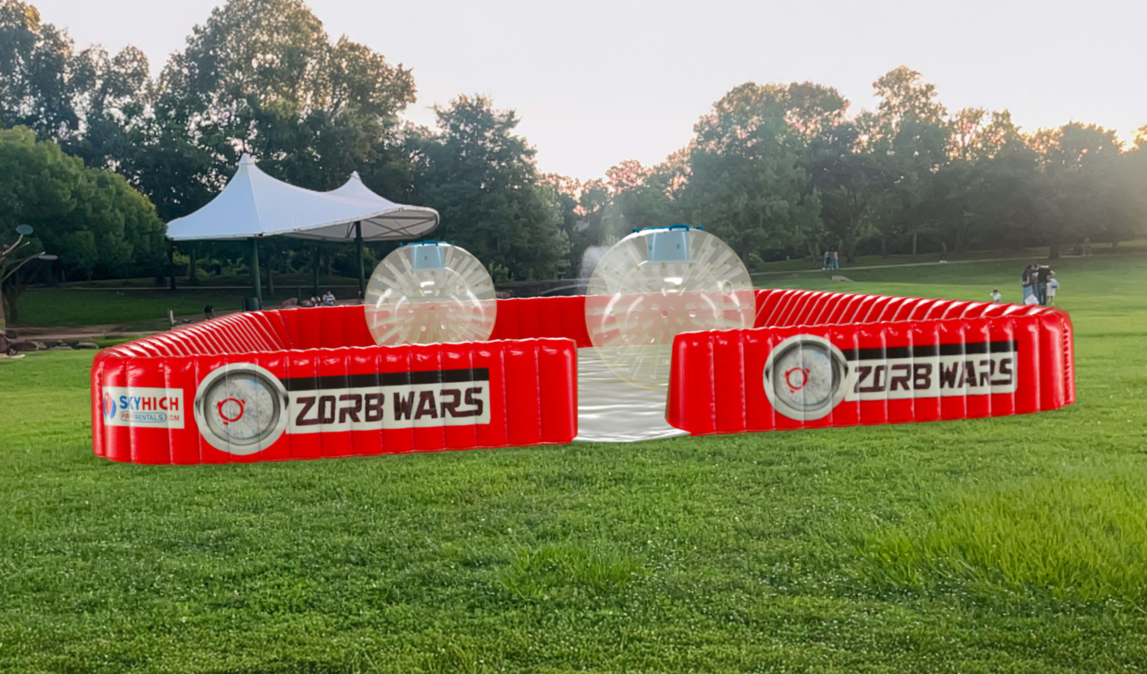 Texas Human Hamster Zorbs War Game