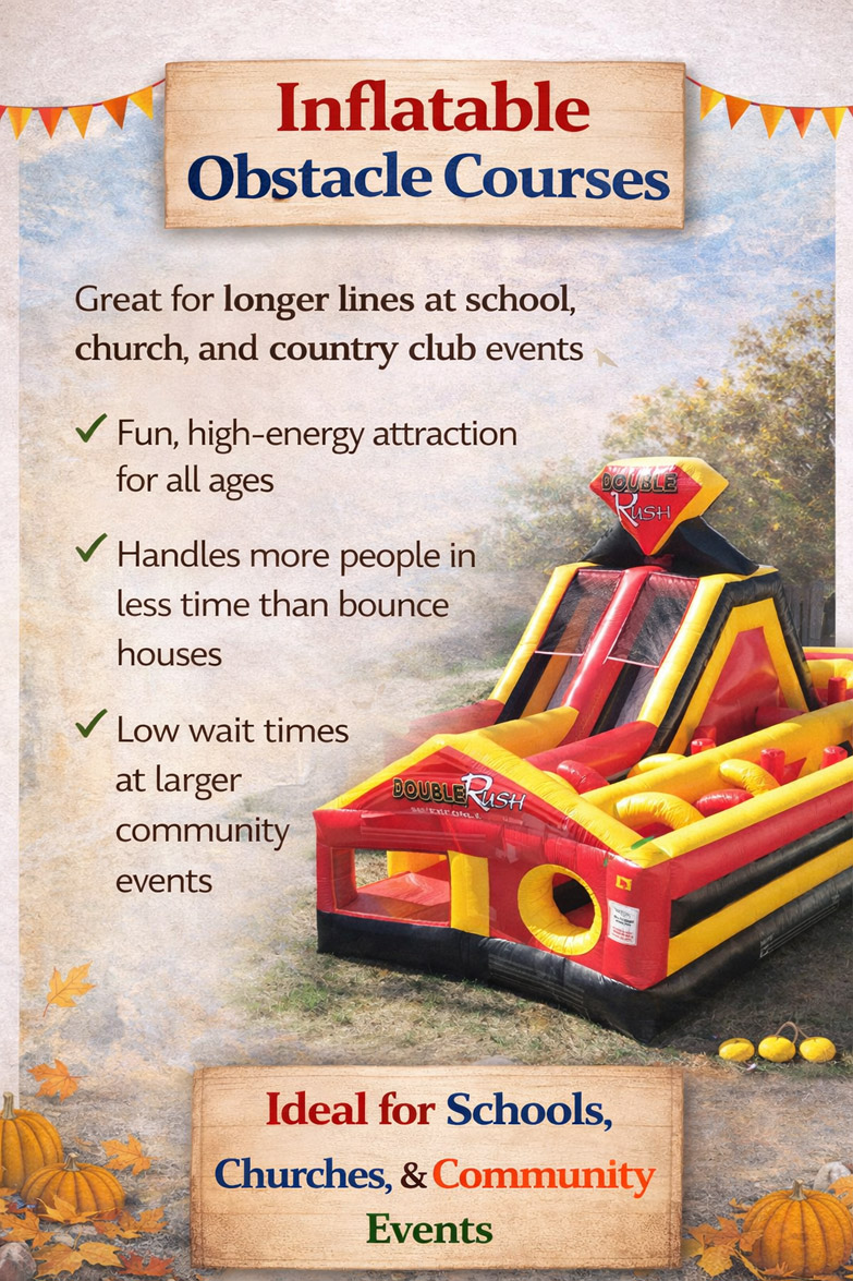Obstacle Courses from Sky High Party Rentals