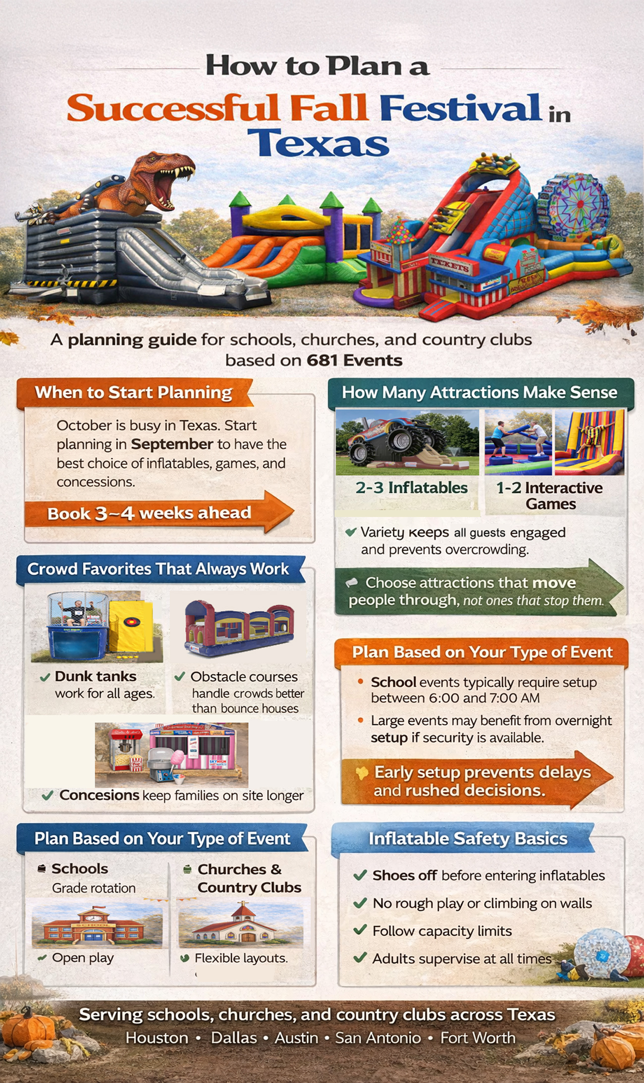 How to Plan a Successful Fall Festival in Texas