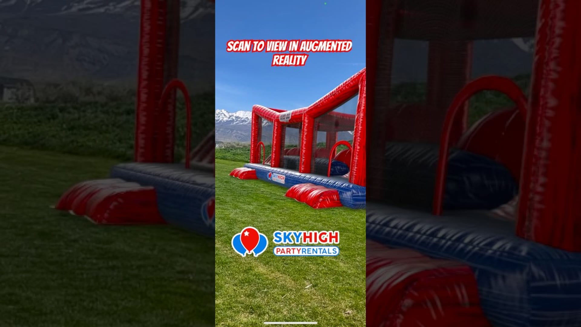 SkyHigh party rentals product featured video
