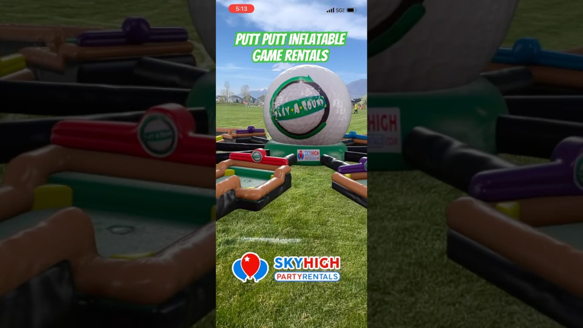 SkyHigh party rentals product featured video