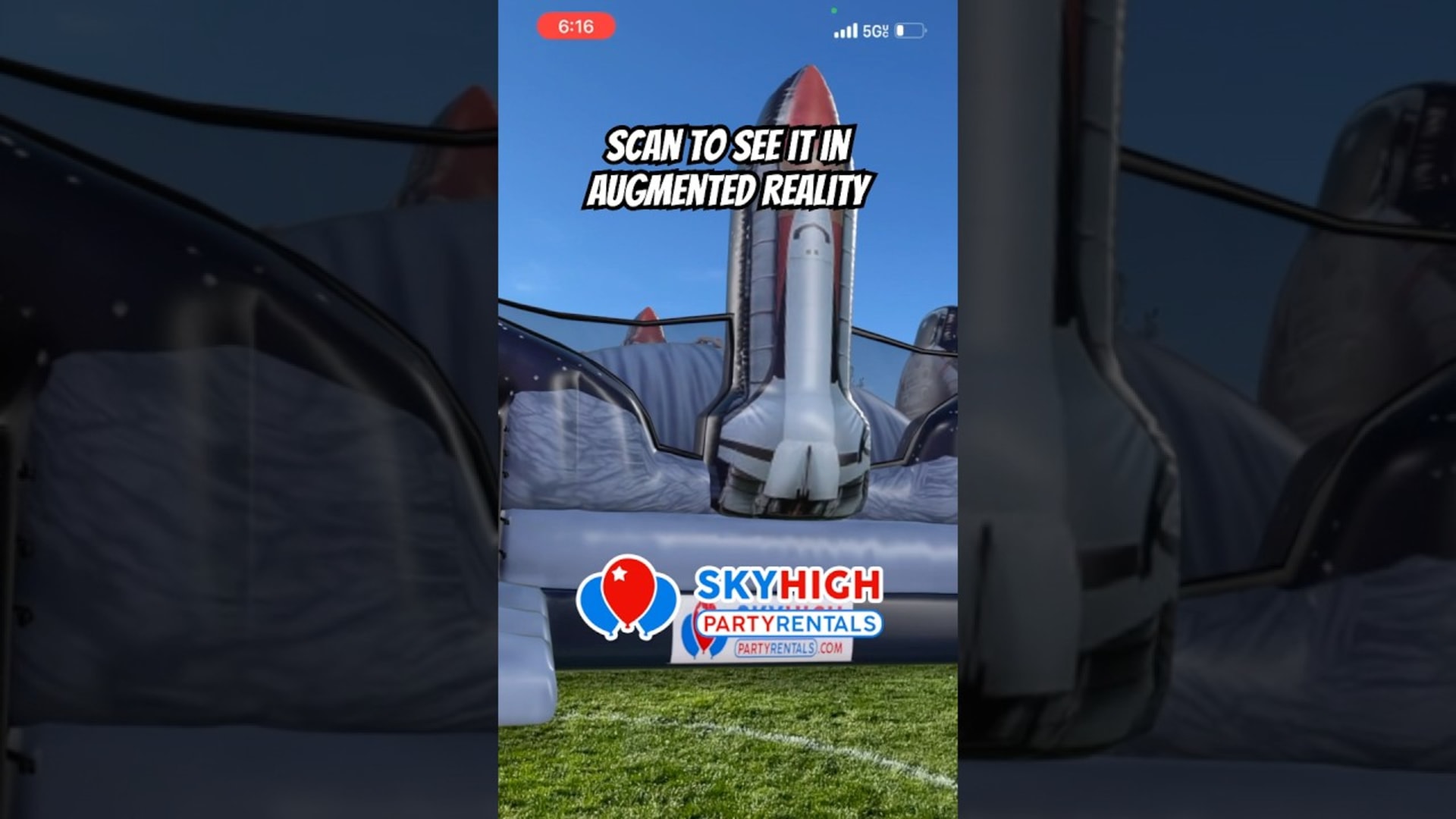 SkyHigh party rentals product featured video