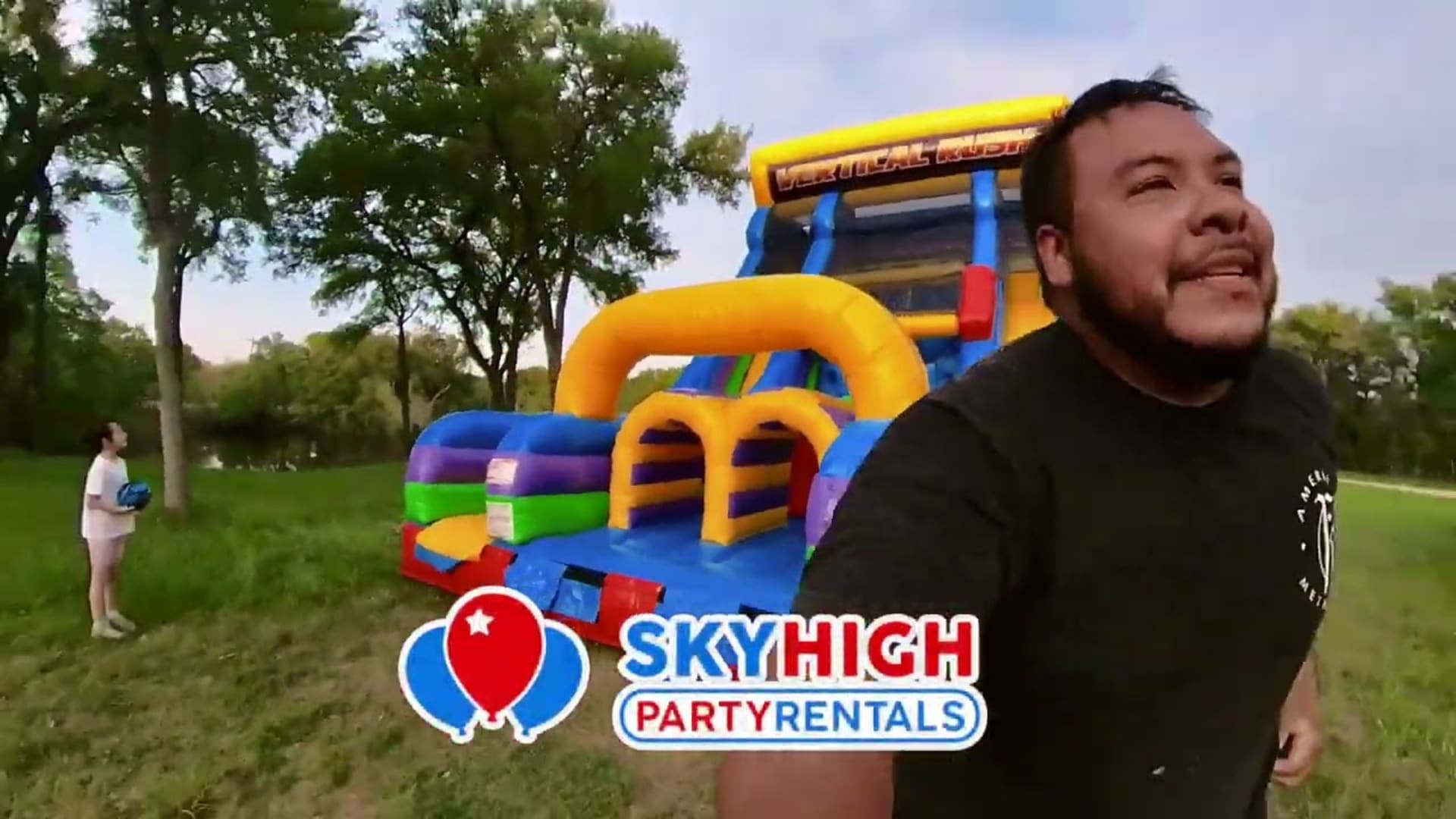 Vertical Rush Adventure Rockwall Slide - Video