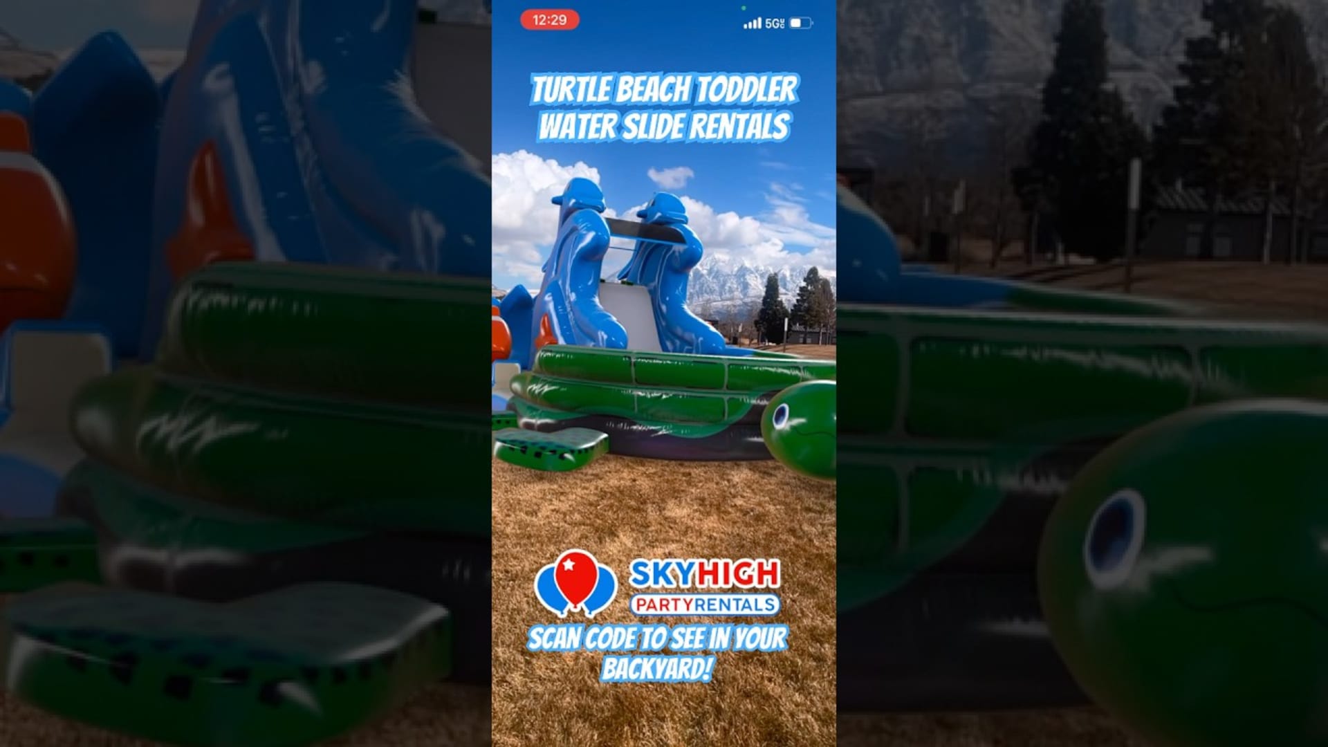 SkyHigh party rentals product featured video