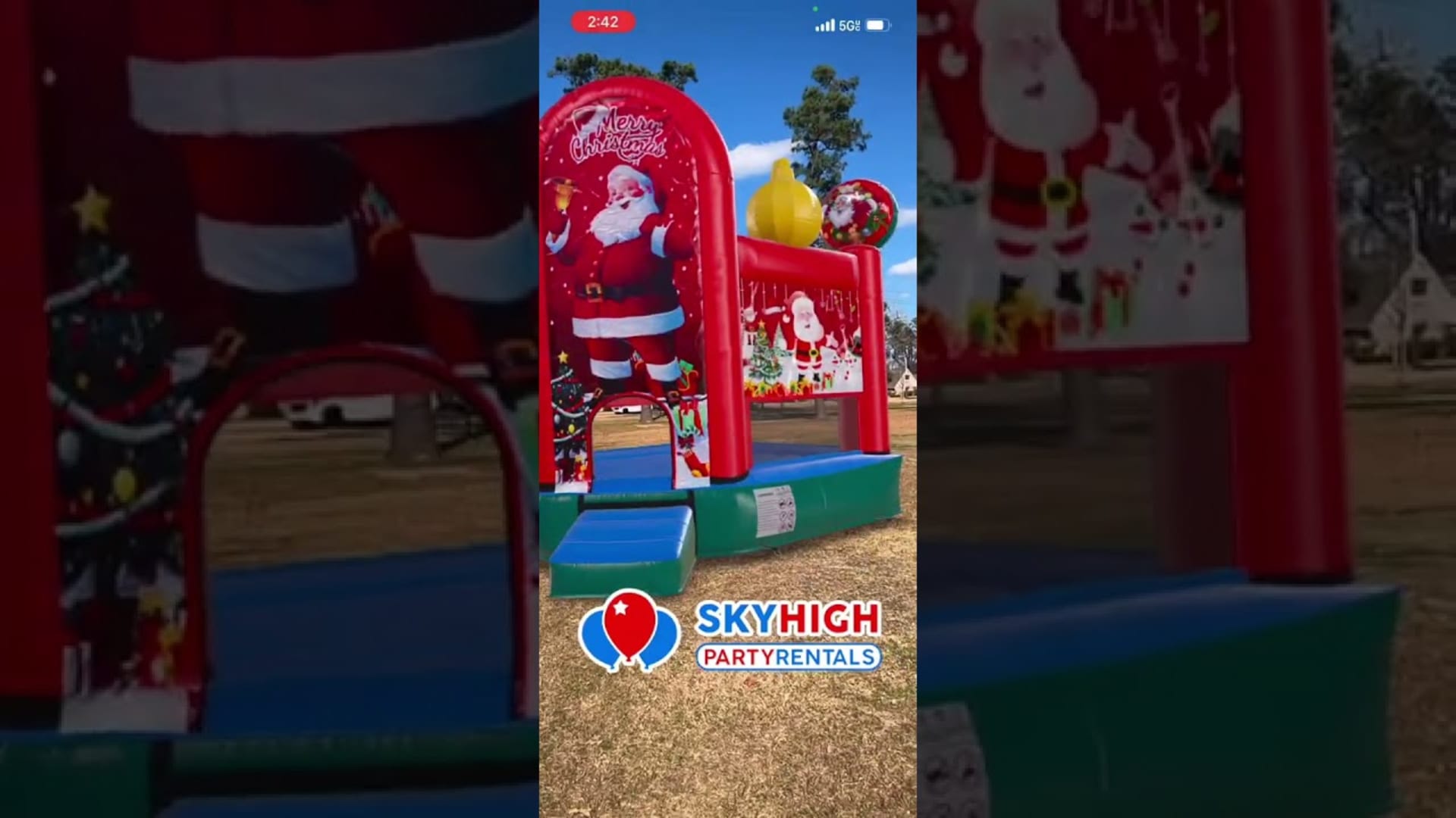 SkyHigh party rentals product featured video