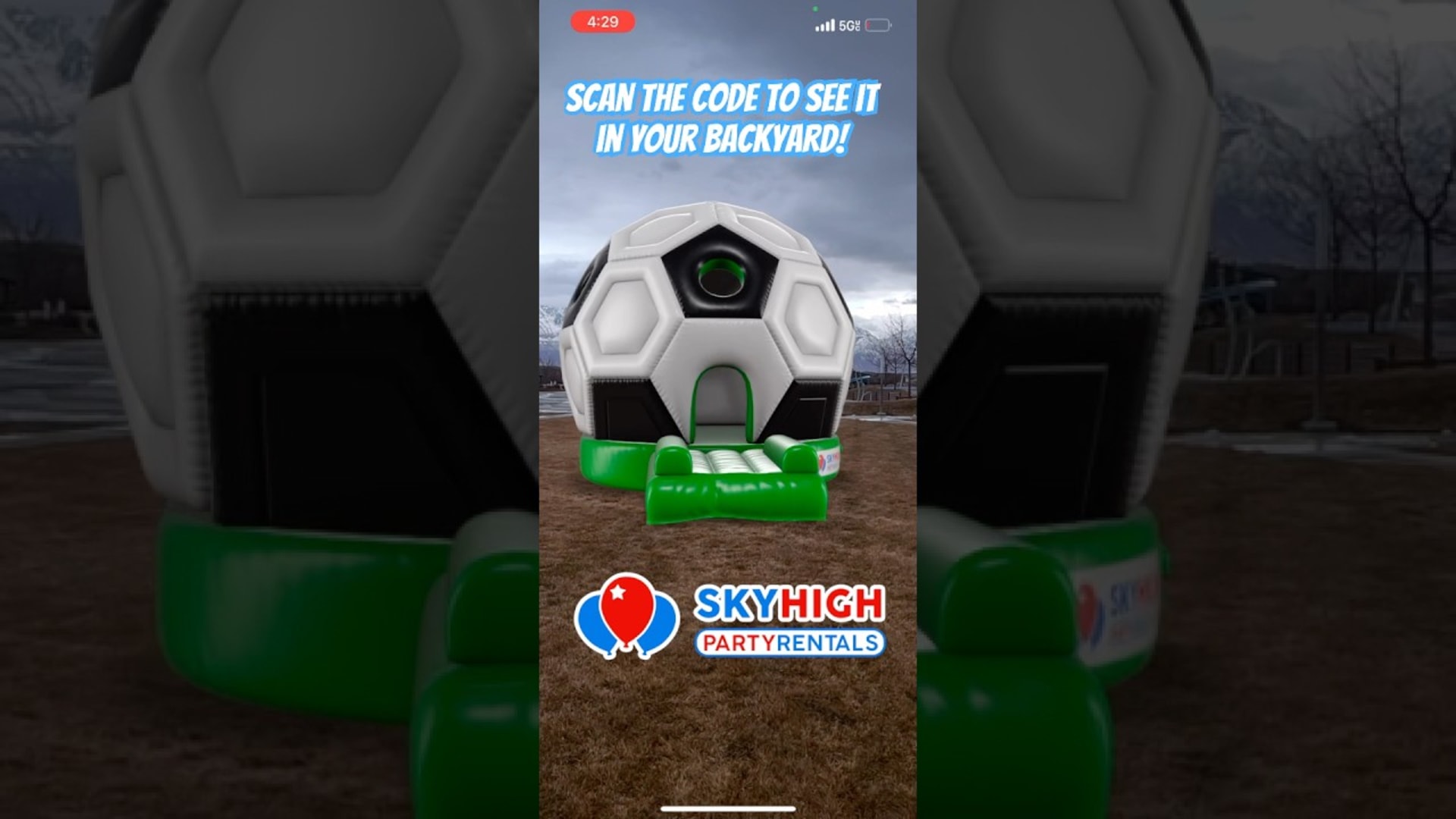 SkyHigh party rentals product featured video