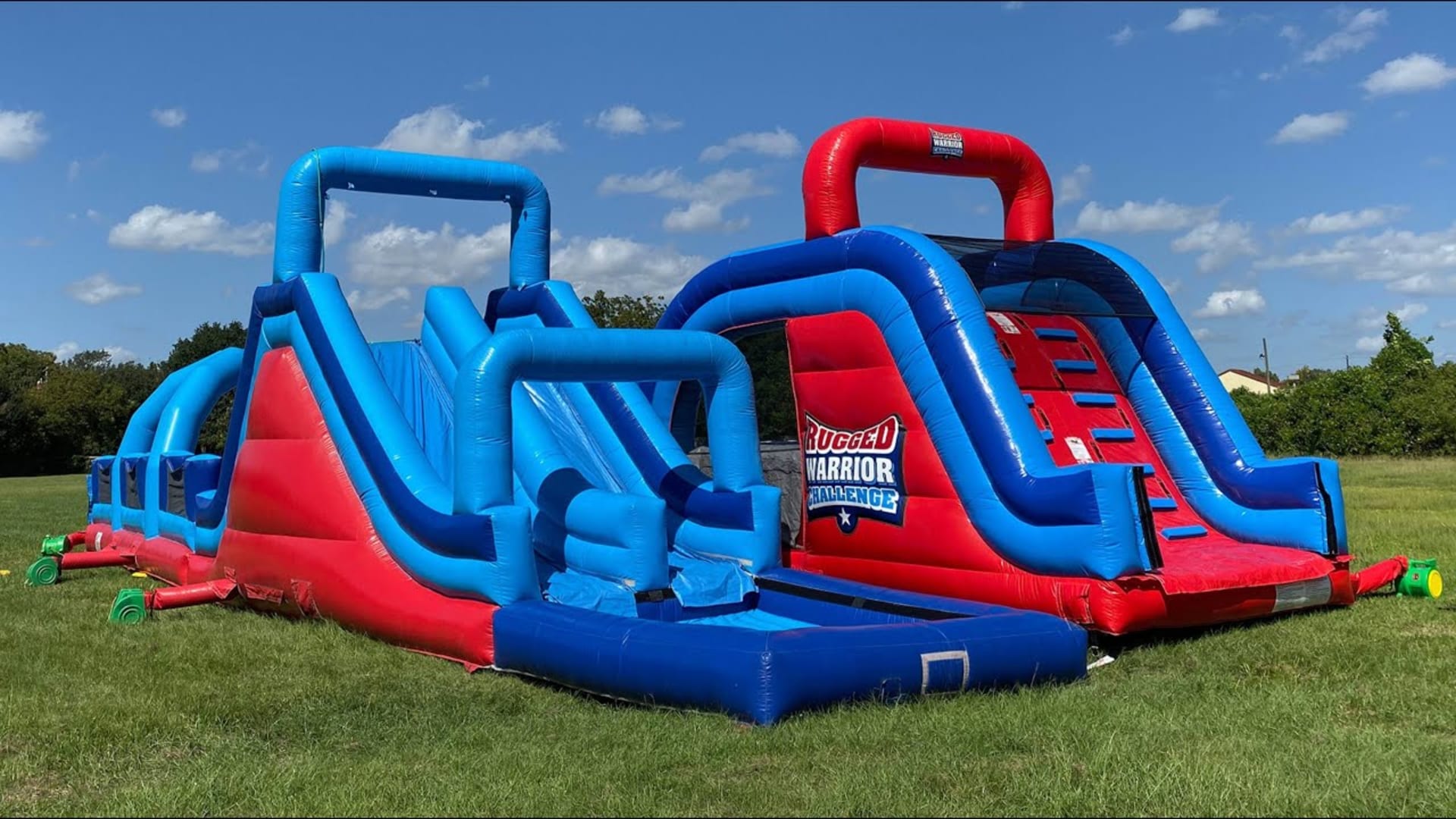 140ft U-Turn Rugged Warriors Obstacle - Video