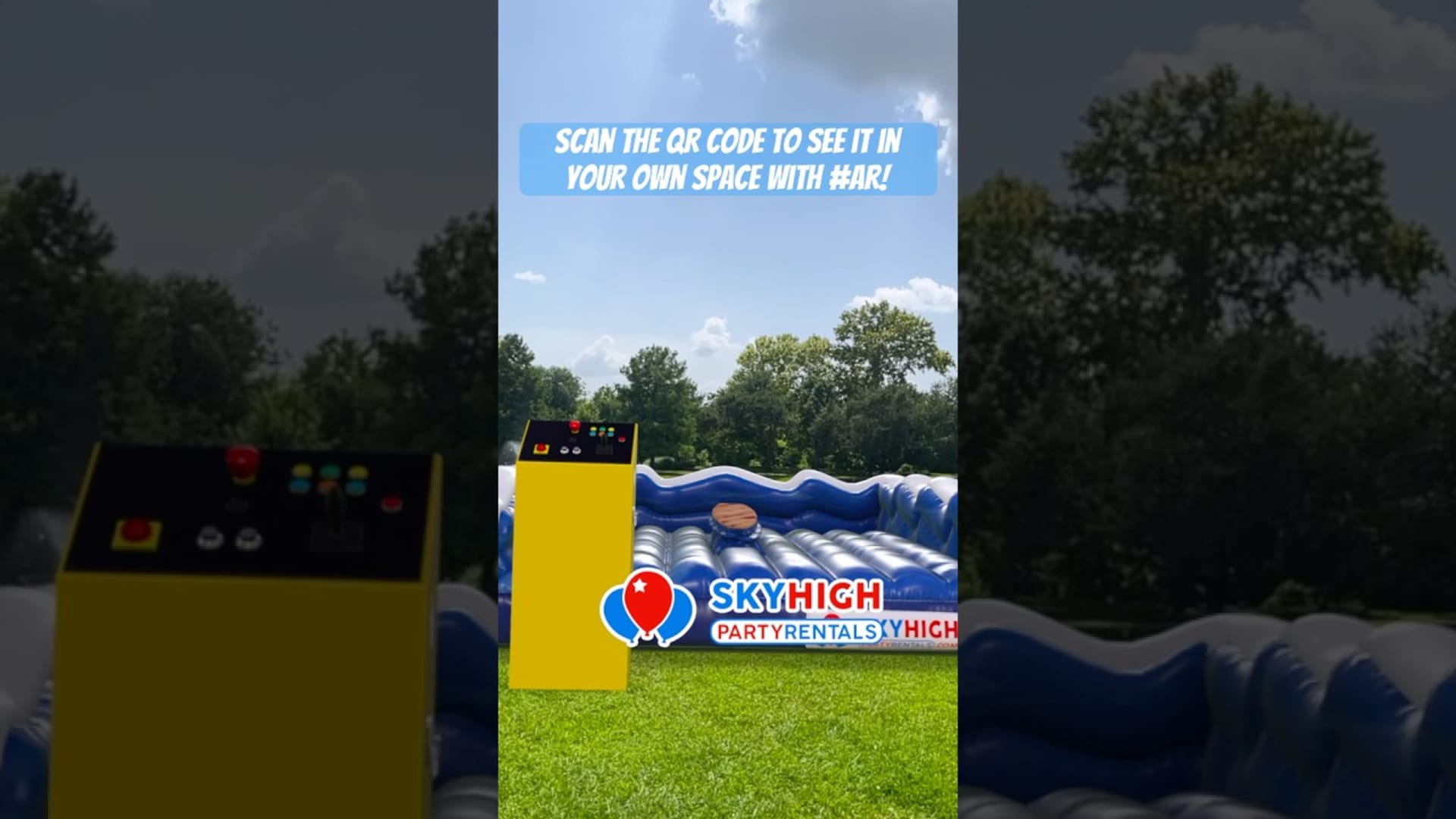 SkyHigh party rentals product featured video