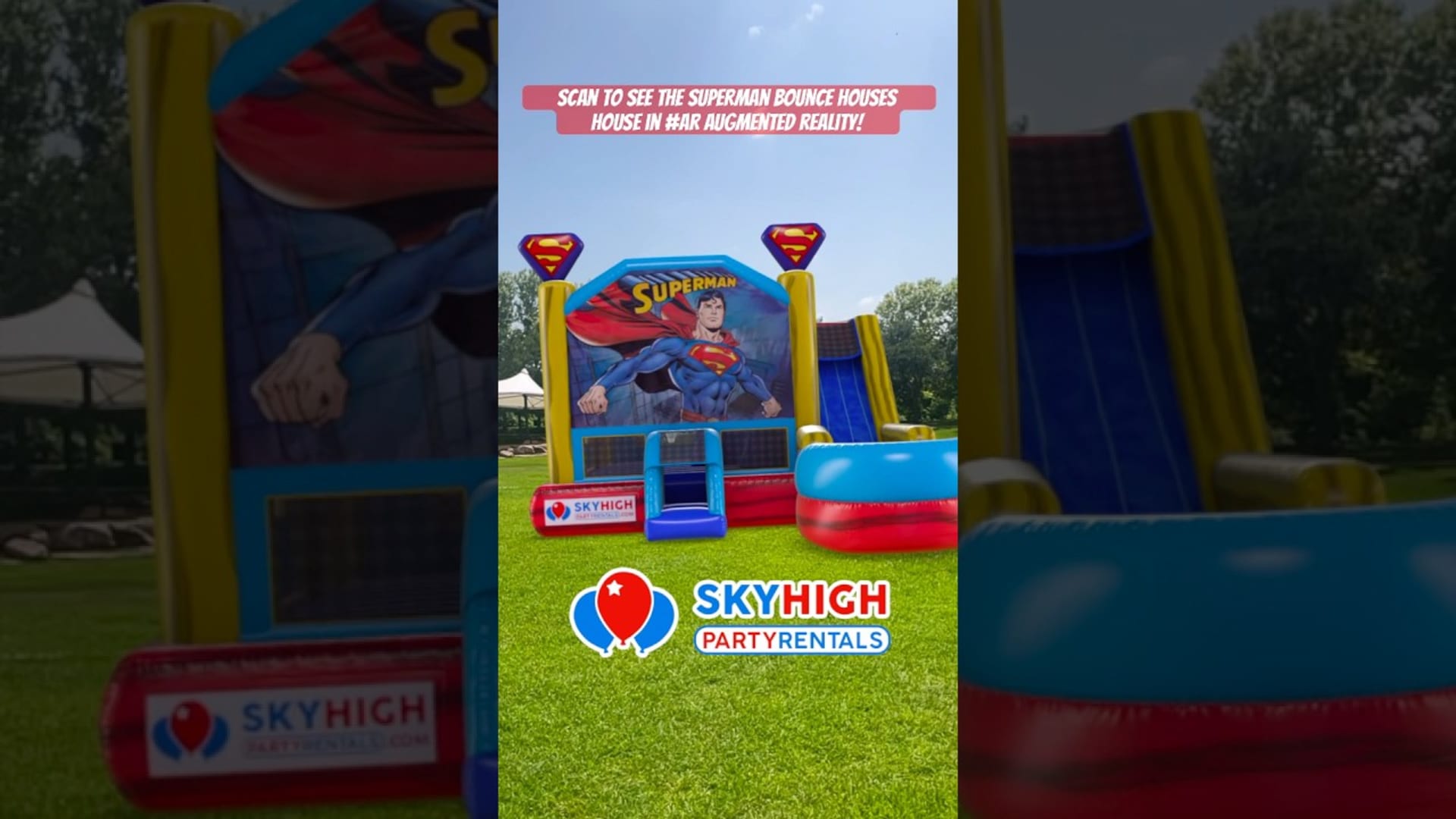 SkyHigh party rentals product featured video