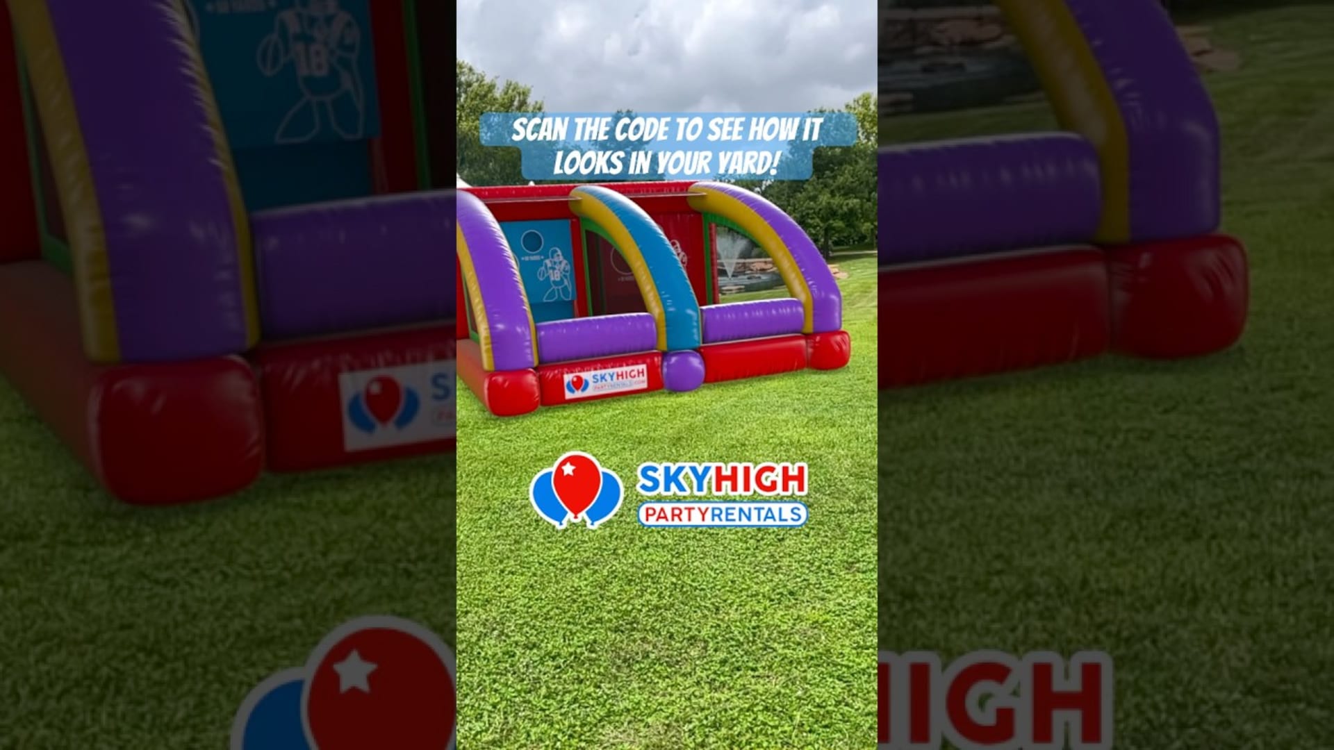 SkyHigh party rentals product featured video