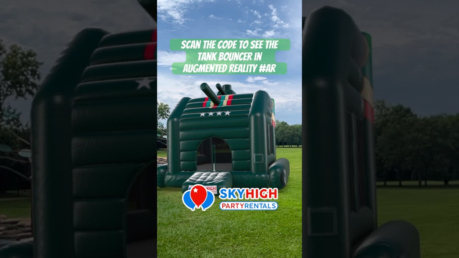 SkyHigh party rentals product featured video
