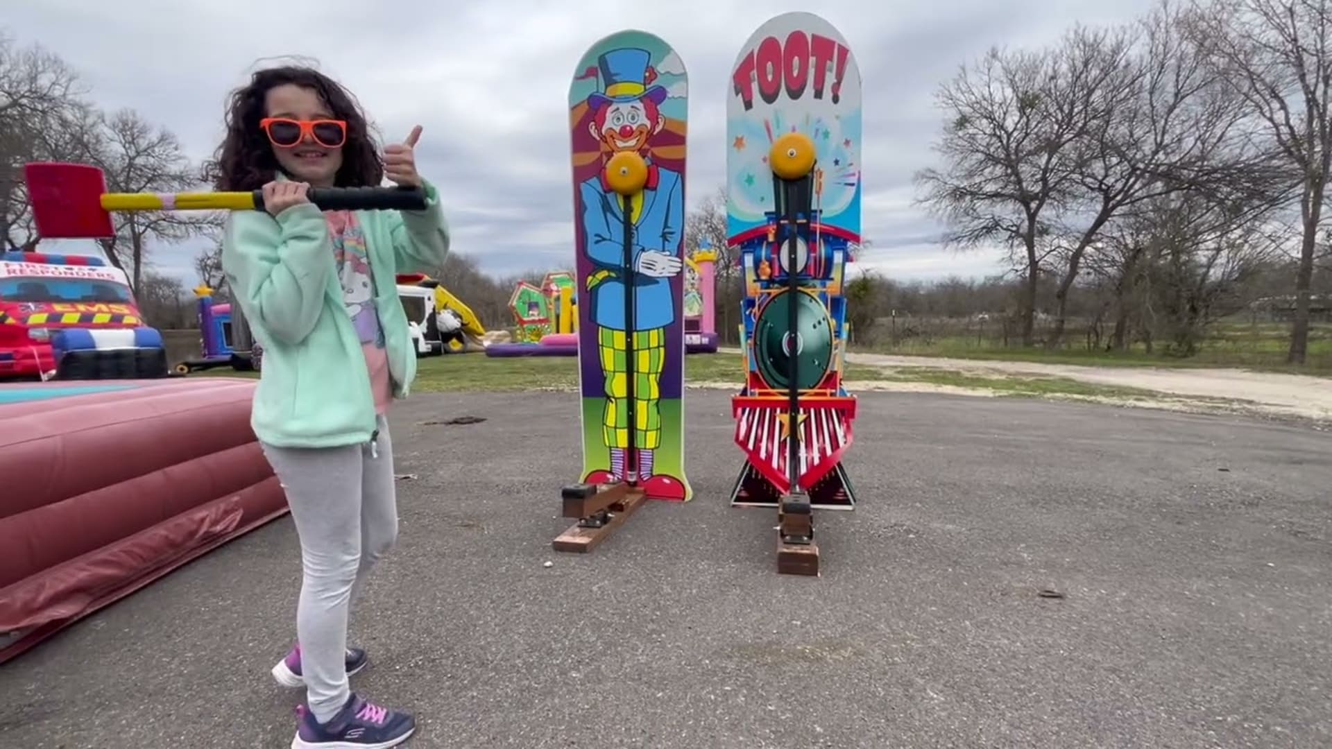 Train Kiddie High Striker - Video