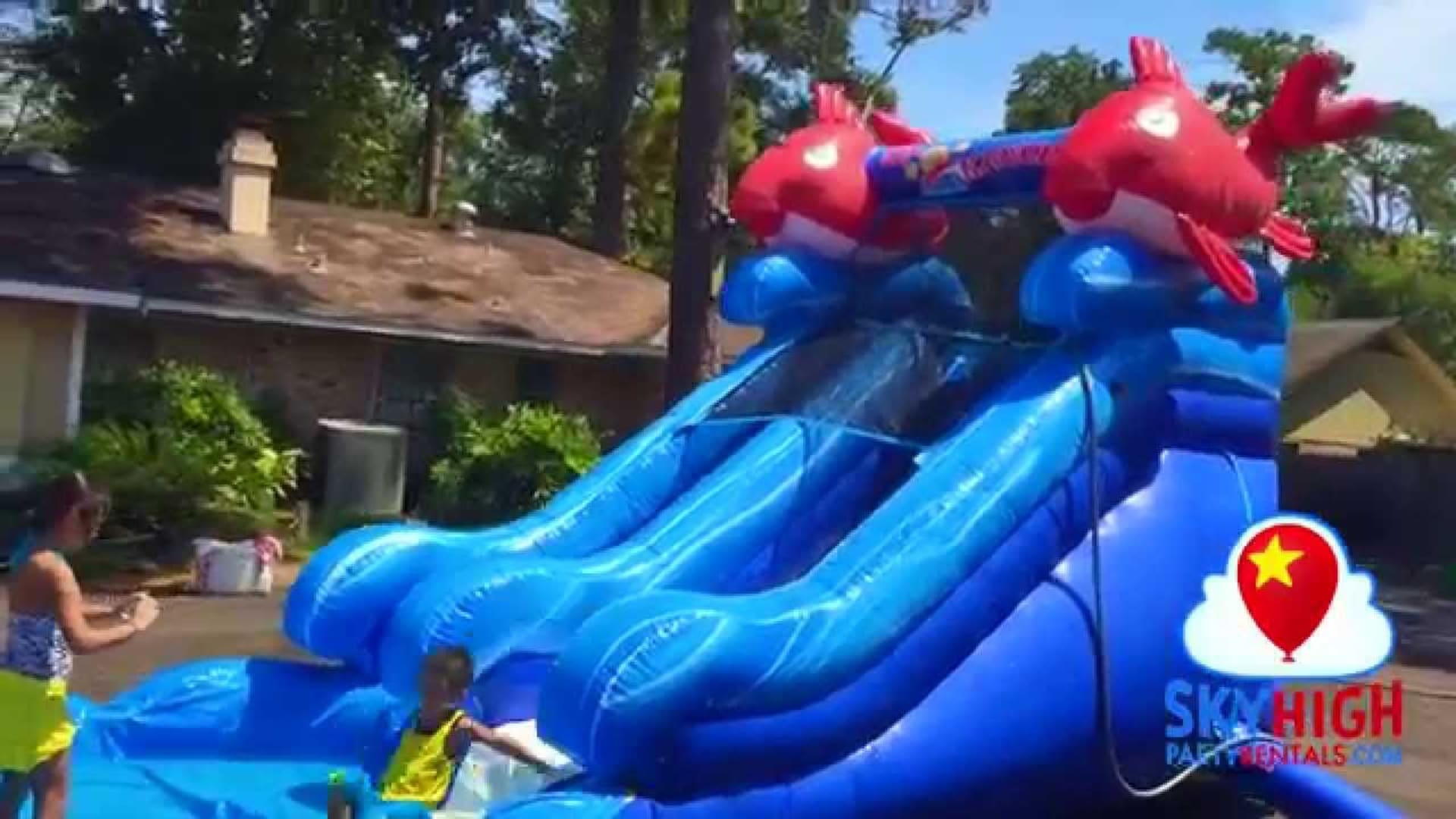 Lil Kahuna Toddler Water Slide - Video