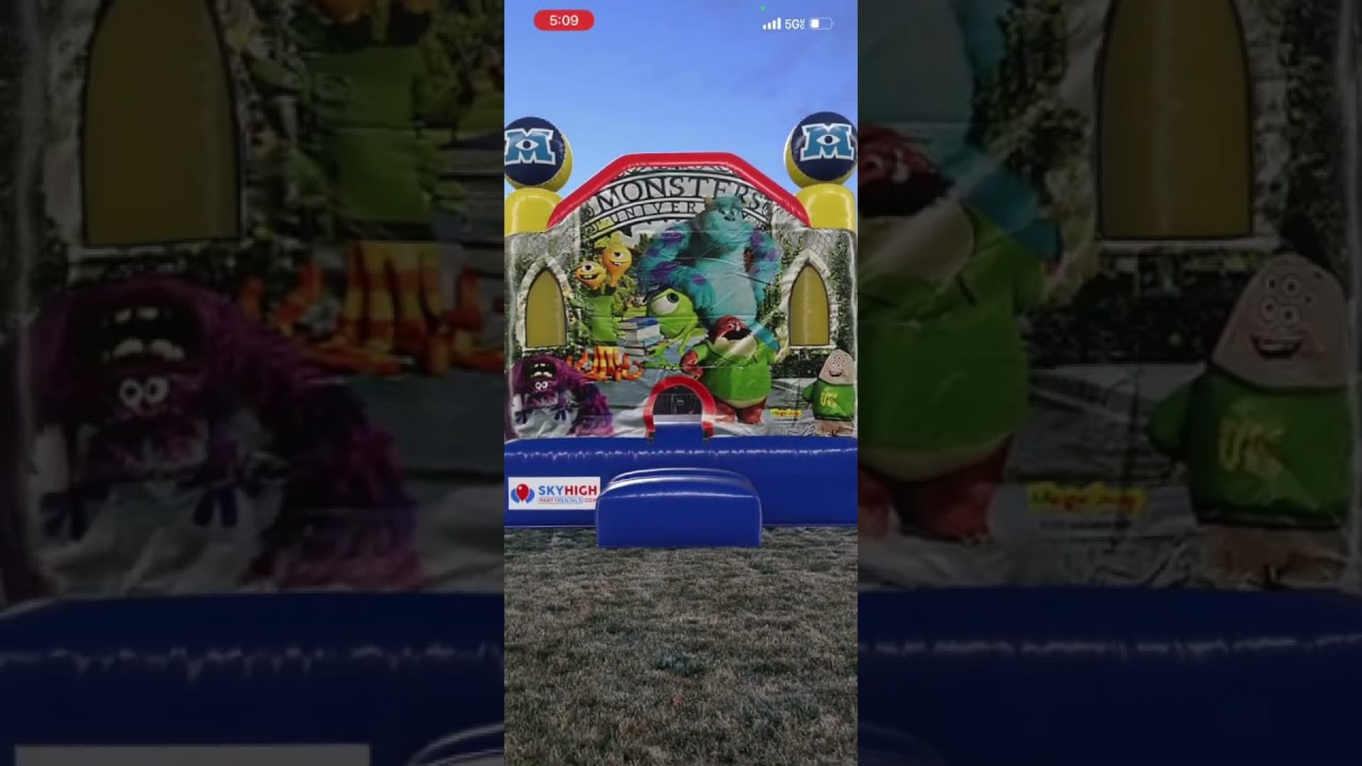 SkyHigh party rentals product featured video