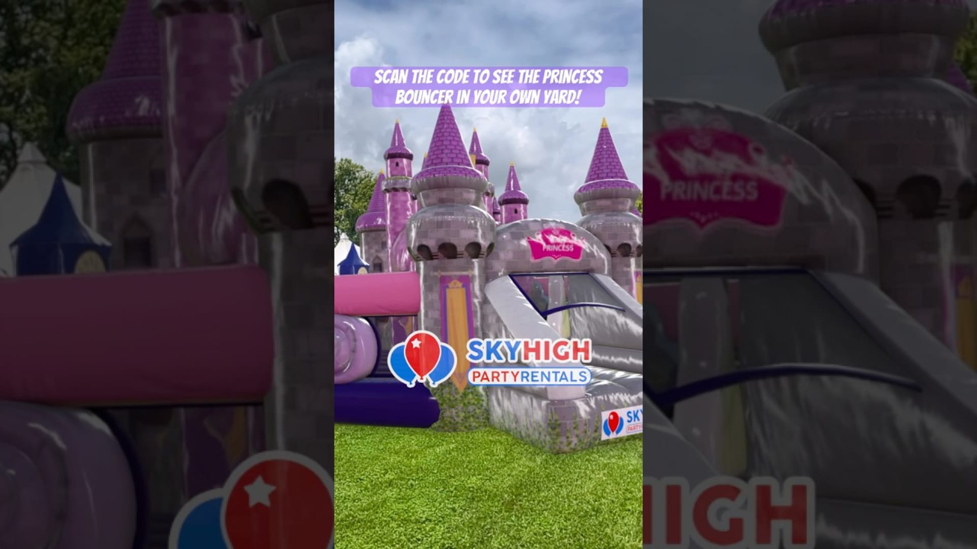 SkyHigh party rentals product featured video