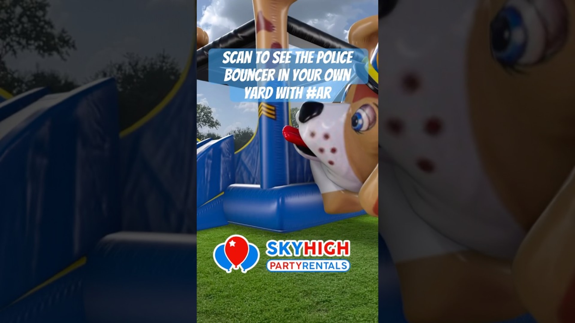 SkyHigh party rentals product featured video