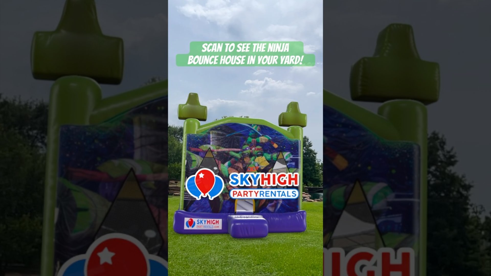 SkyHigh party rentals product featured video