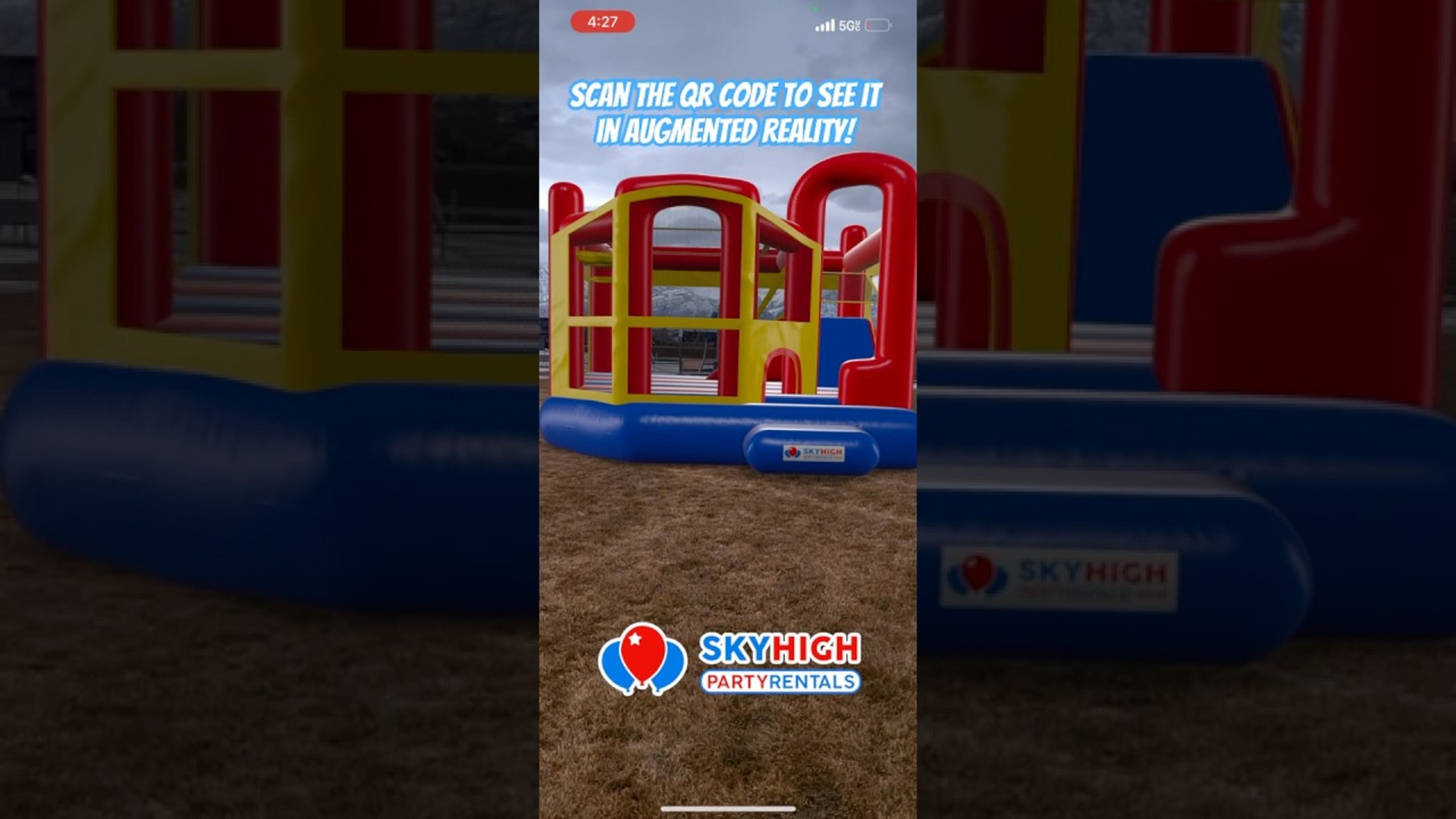 SkyHigh party rentals product featured video