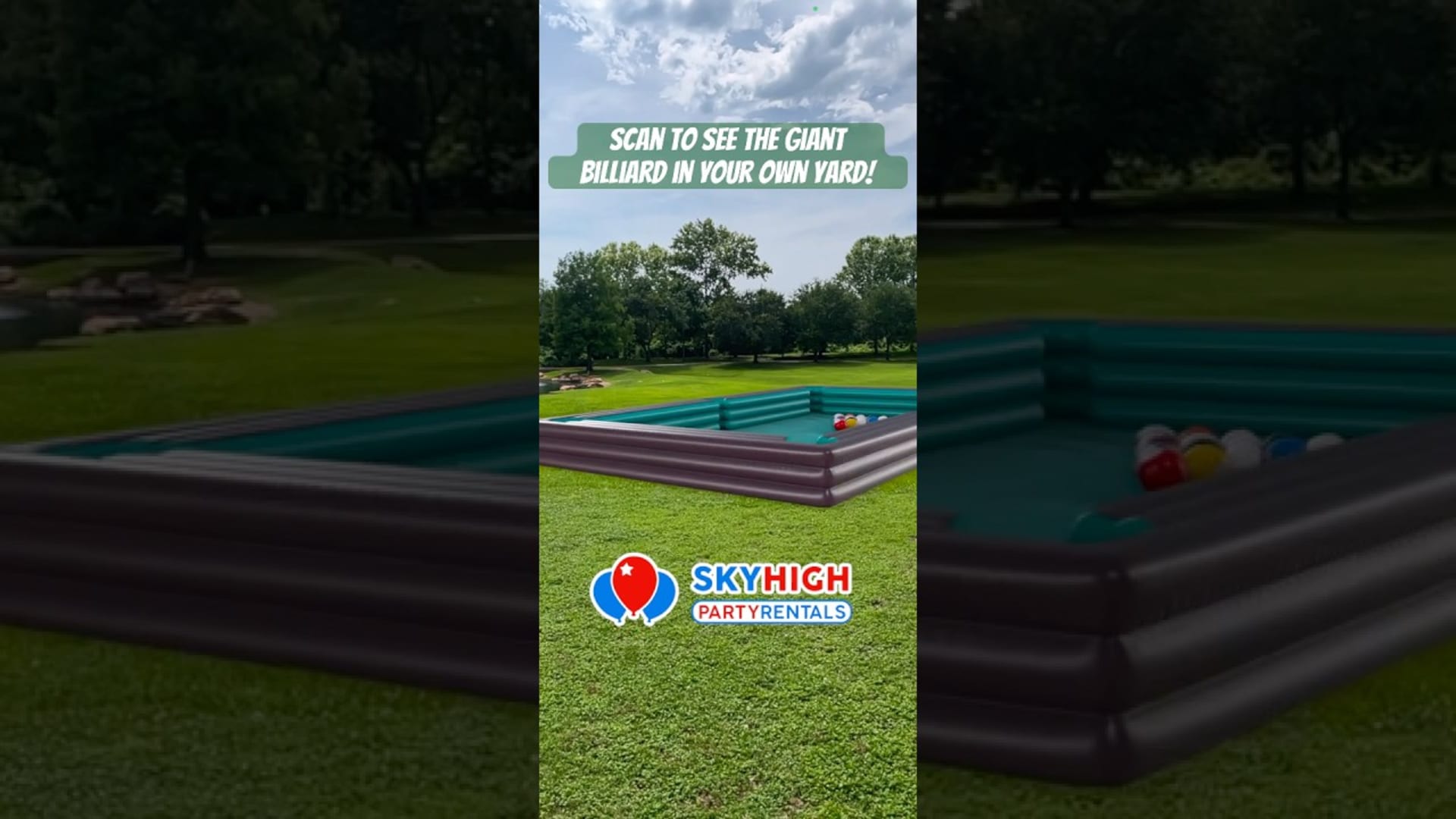 SkyHigh party rentals product featured video