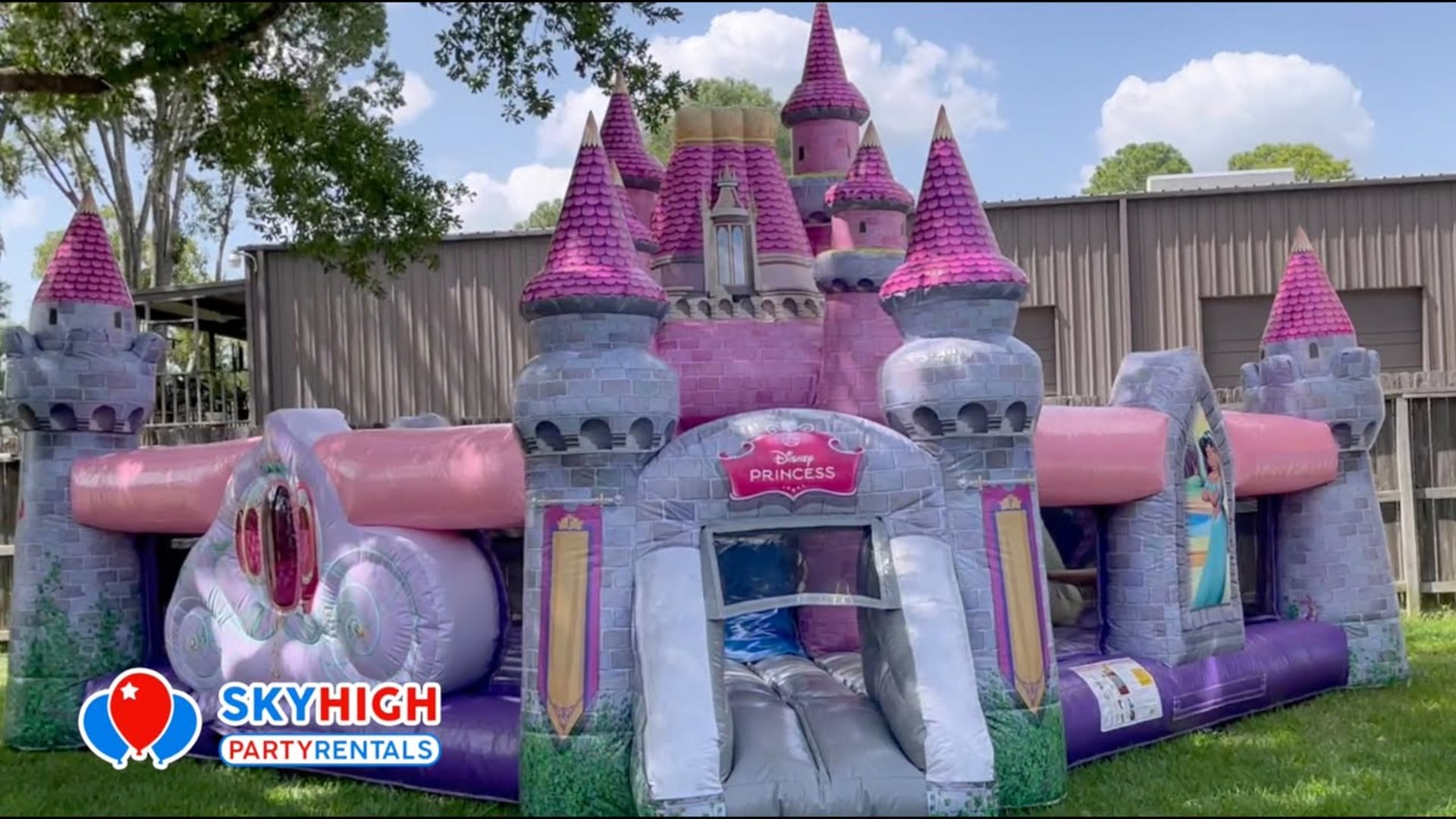 Disney Princess 2 Toddler Obstacle Playground Combo - Video