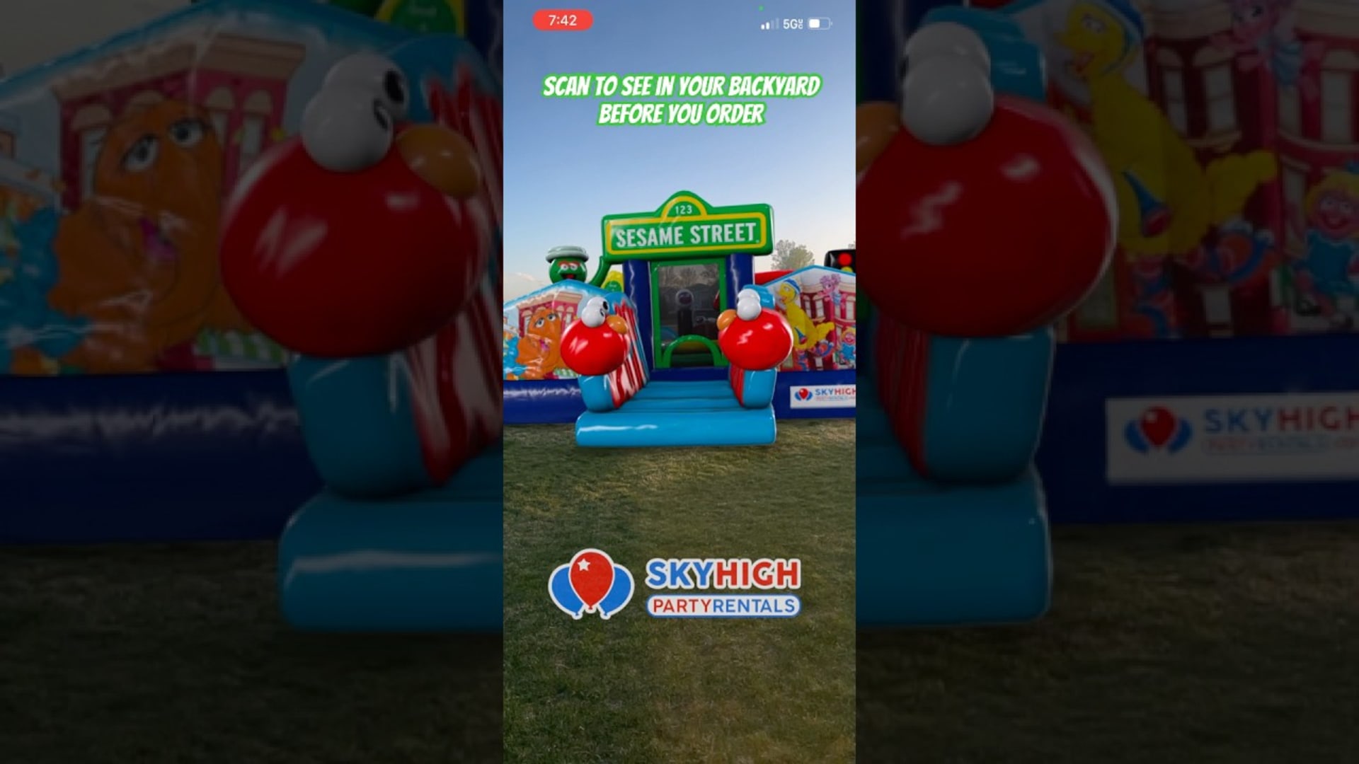 SkyHigh party rentals product featured video