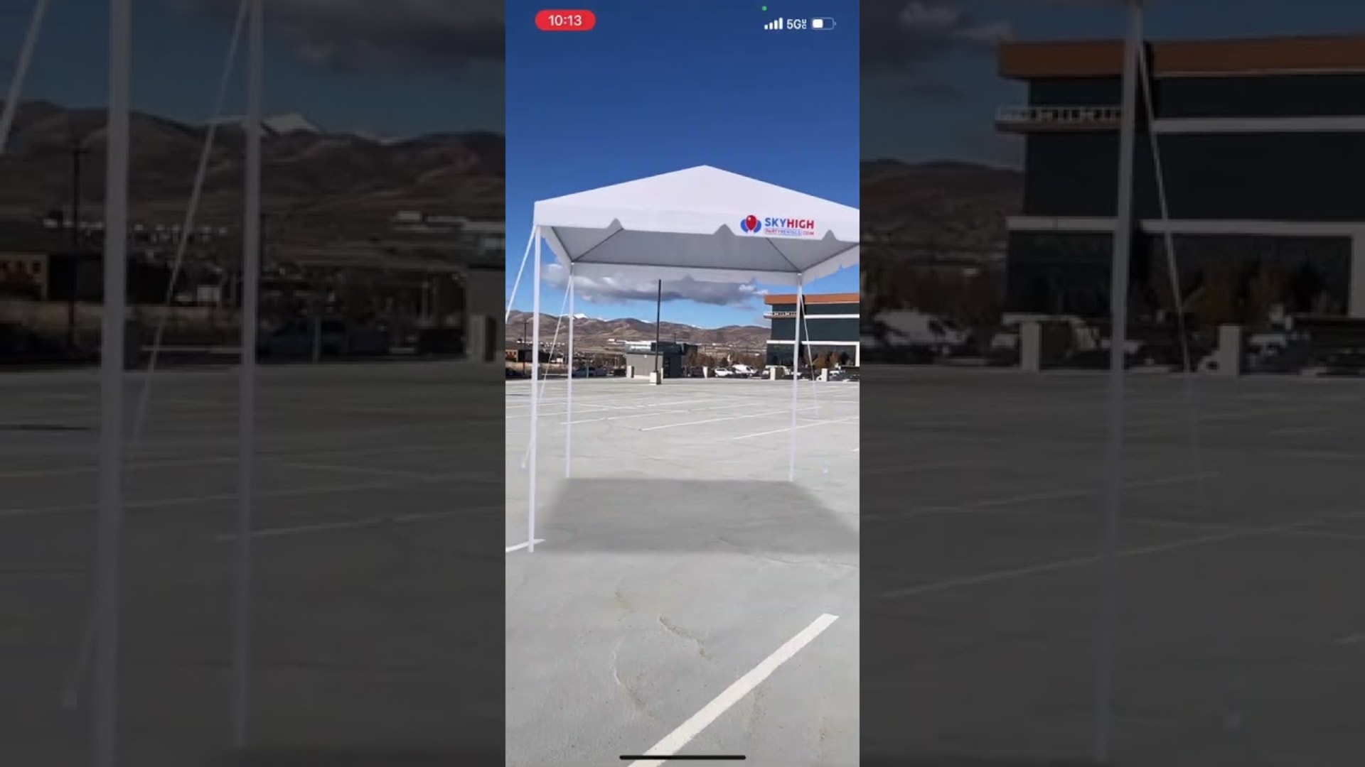 SkyHigh party rentals product featured video