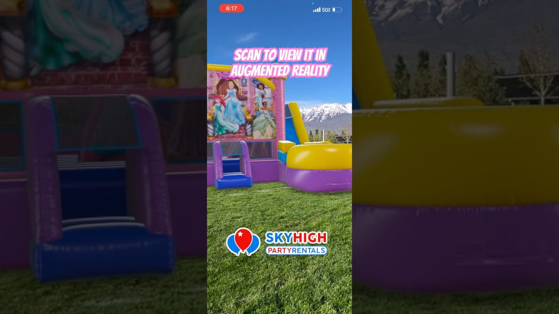 SkyHigh party rentals product featured video