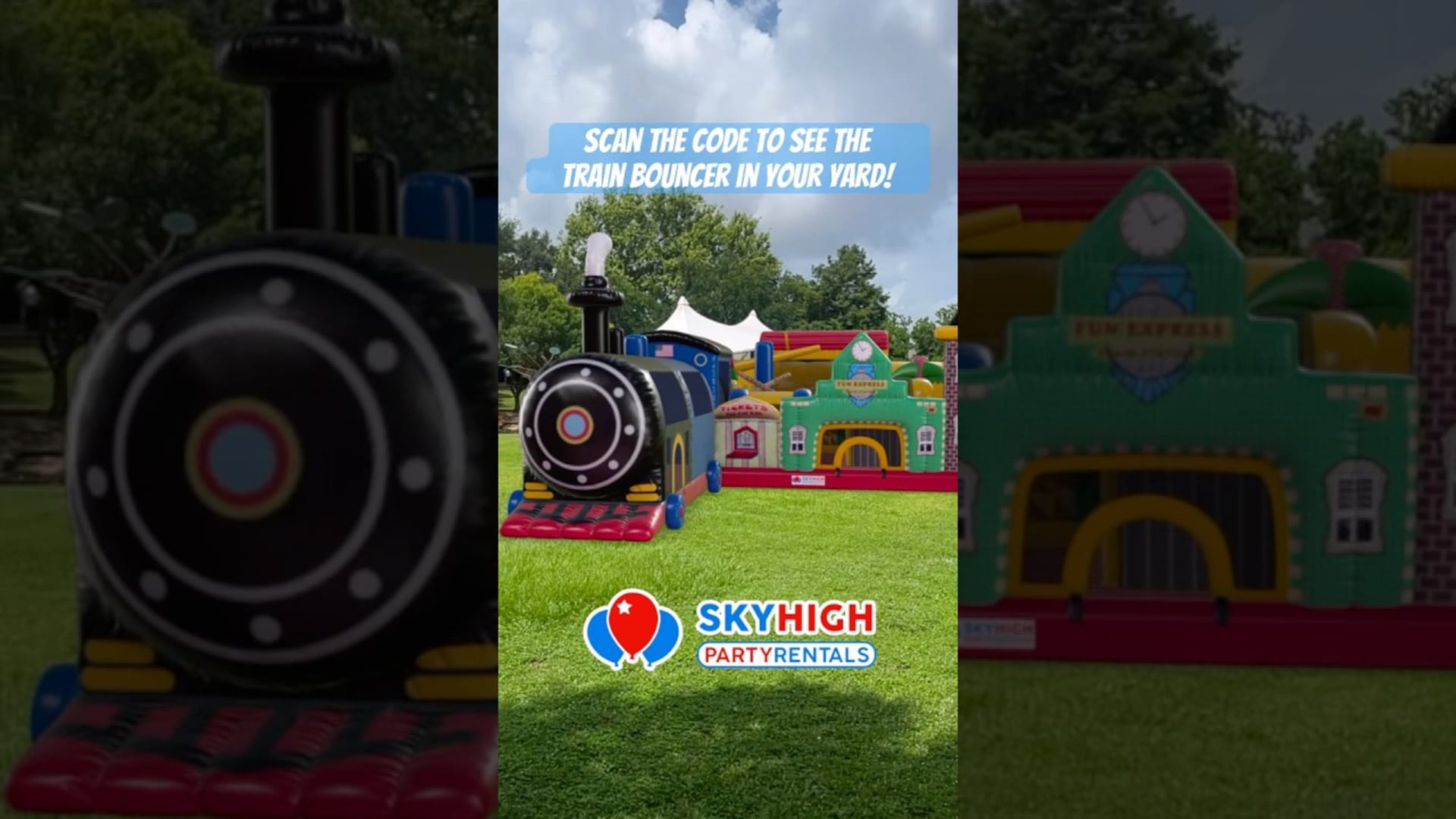 SkyHigh party rentals product featured video