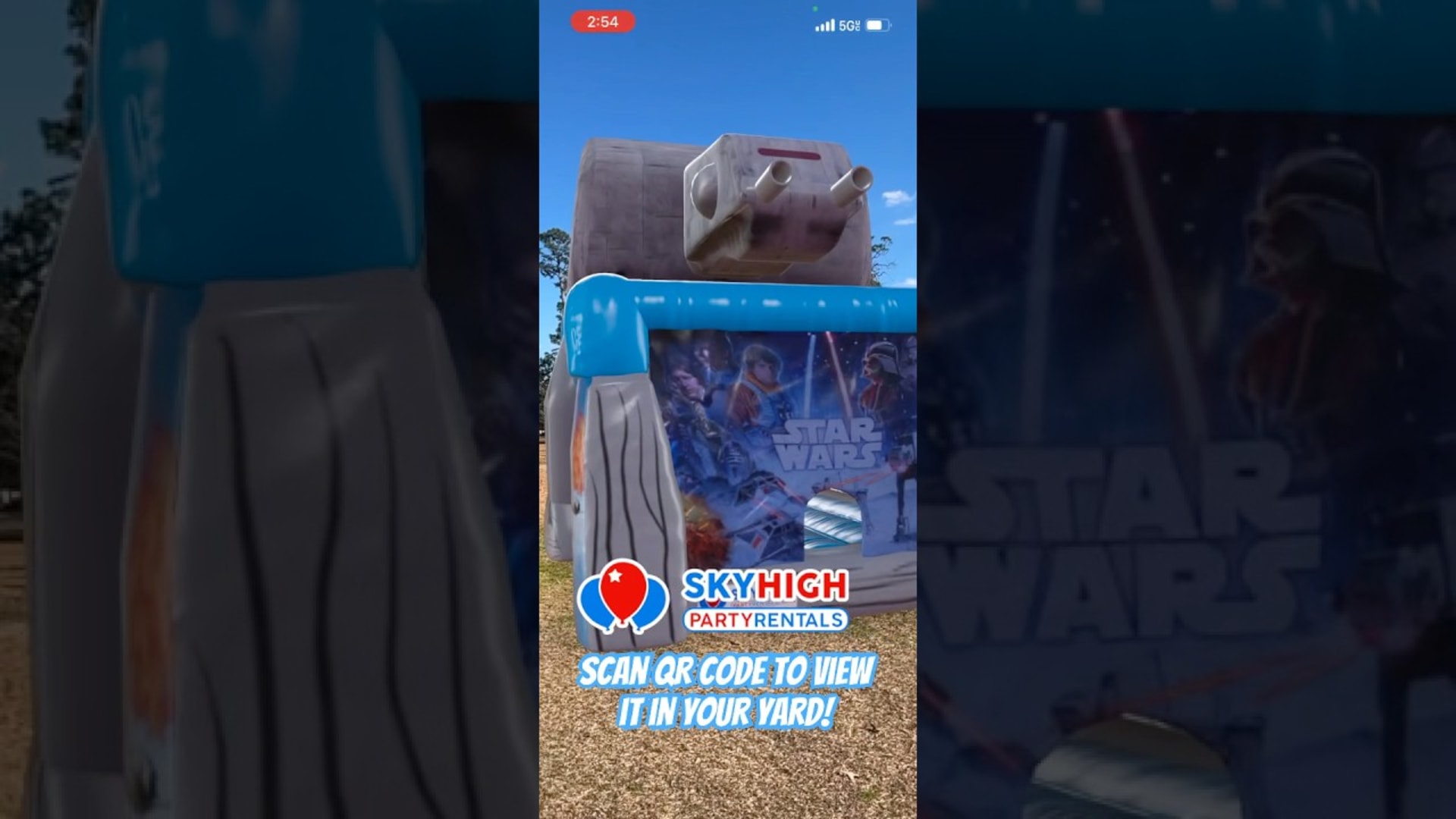 SkyHigh party rentals product featured video