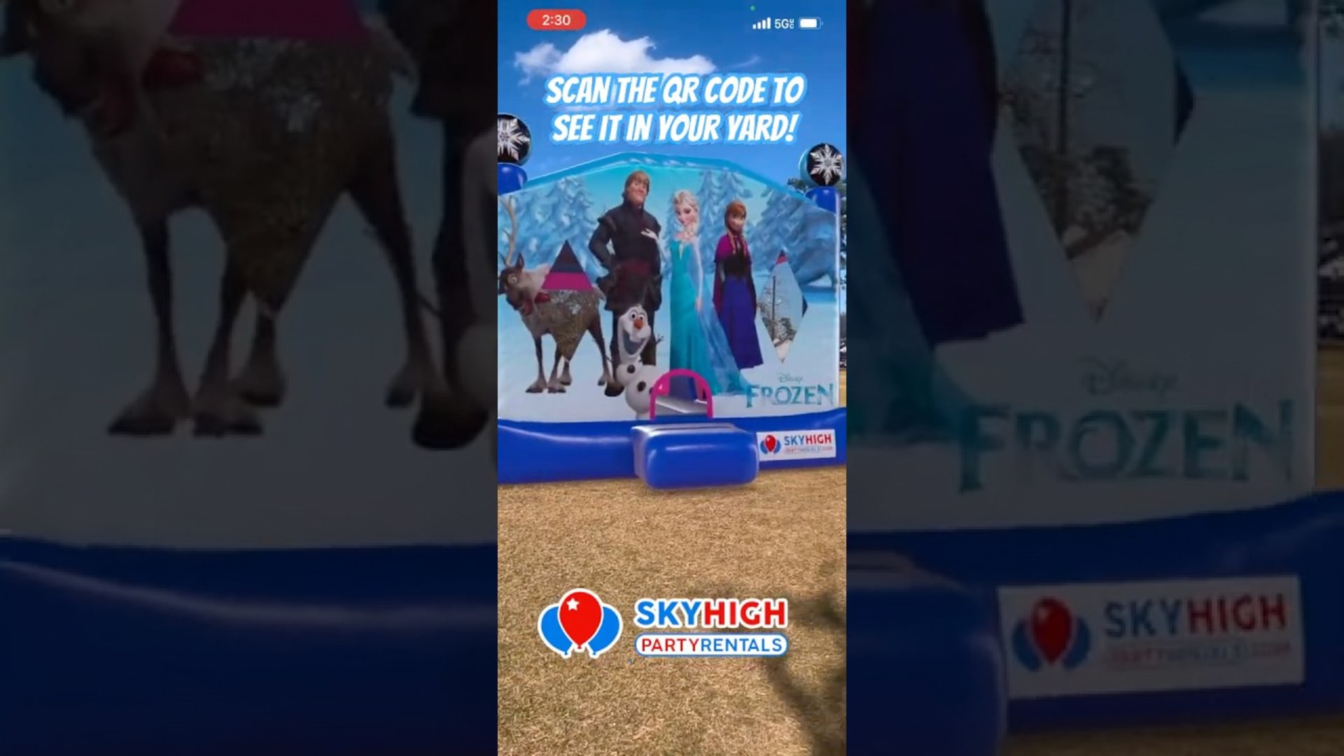 SkyHigh party rentals product featured video