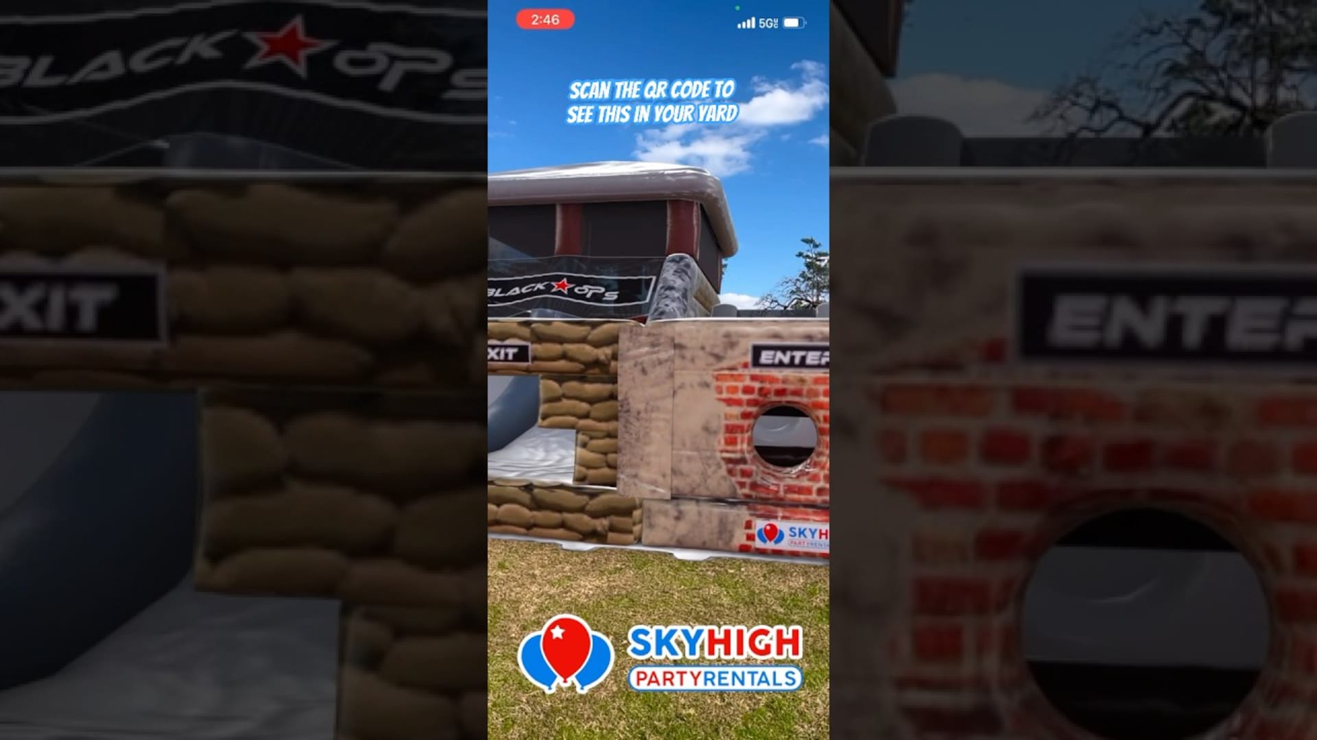 SkyHigh party rentals product featured video