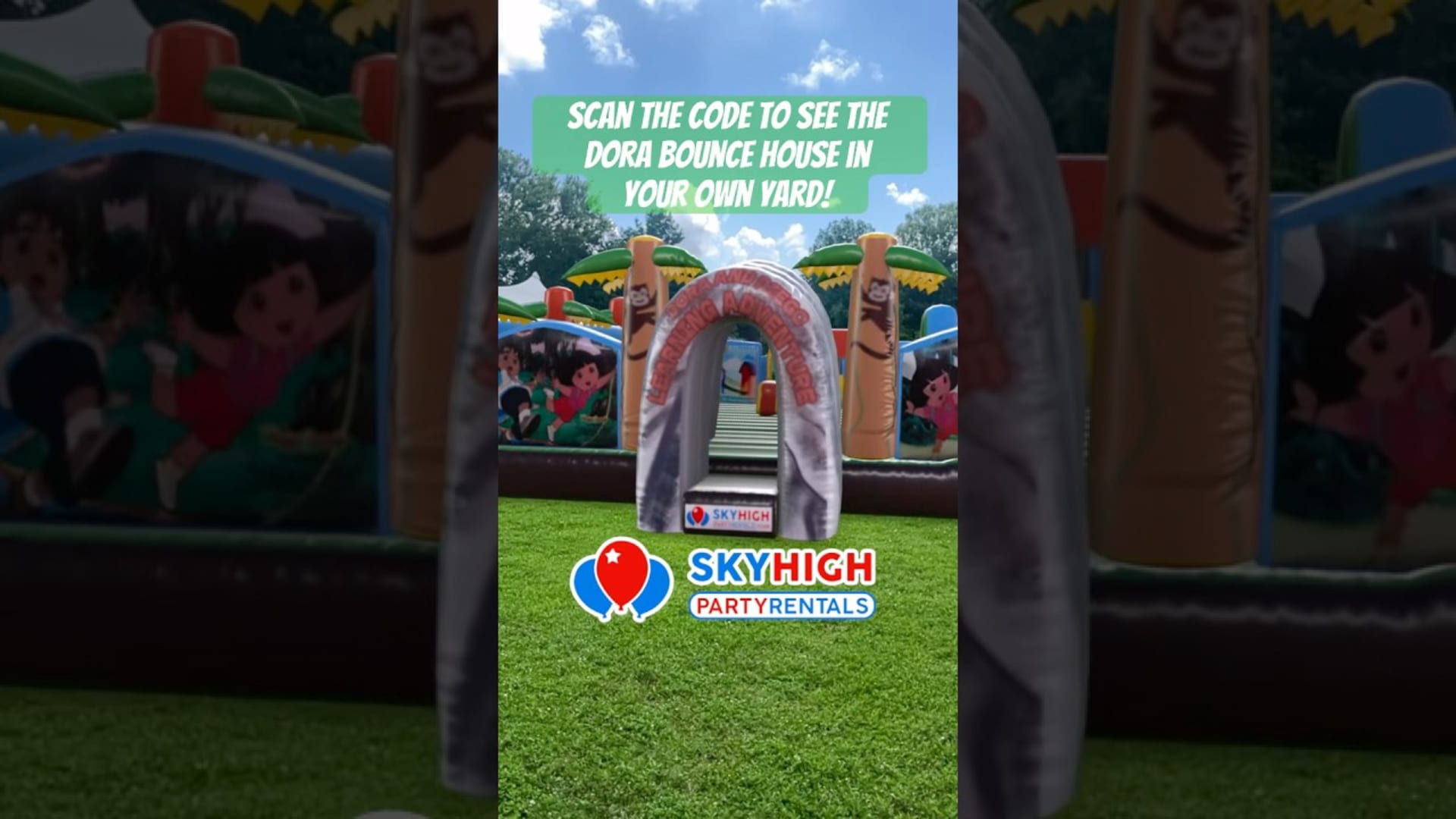 SkyHigh party rentals product featured video
