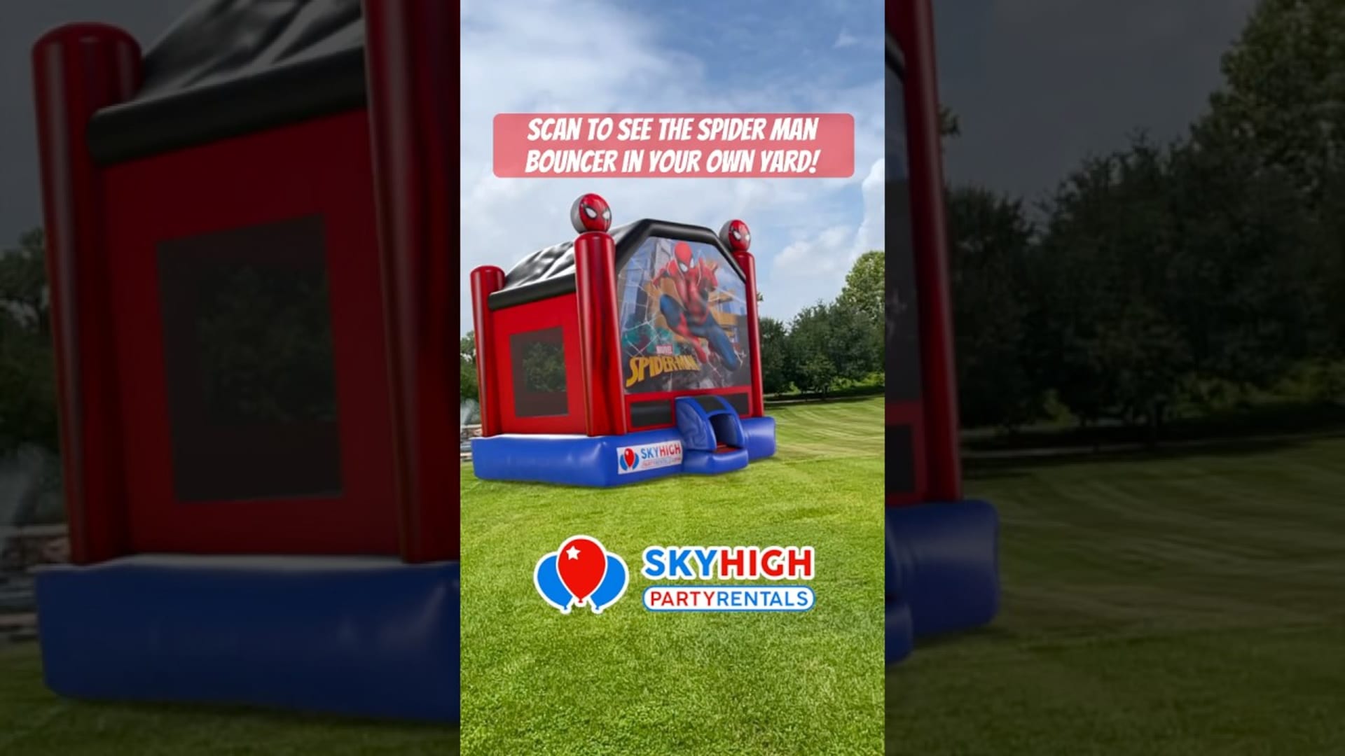 SkyHigh party rentals product featured video