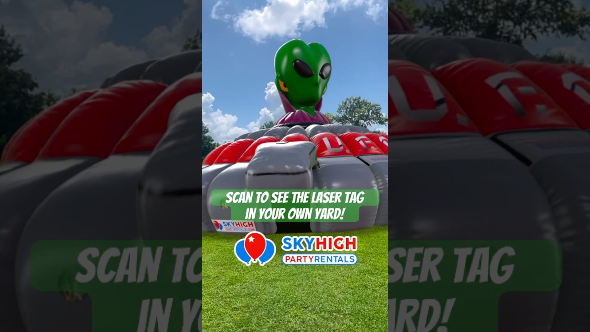 SkyHigh party rentals product featured video