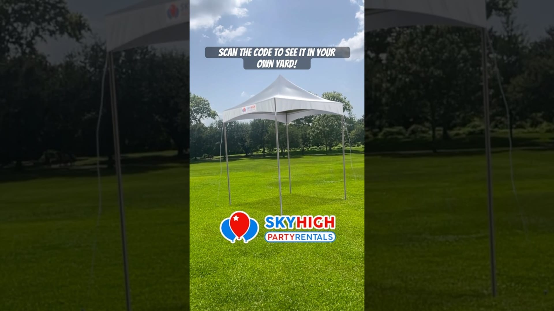 SkyHigh party rentals product featured video