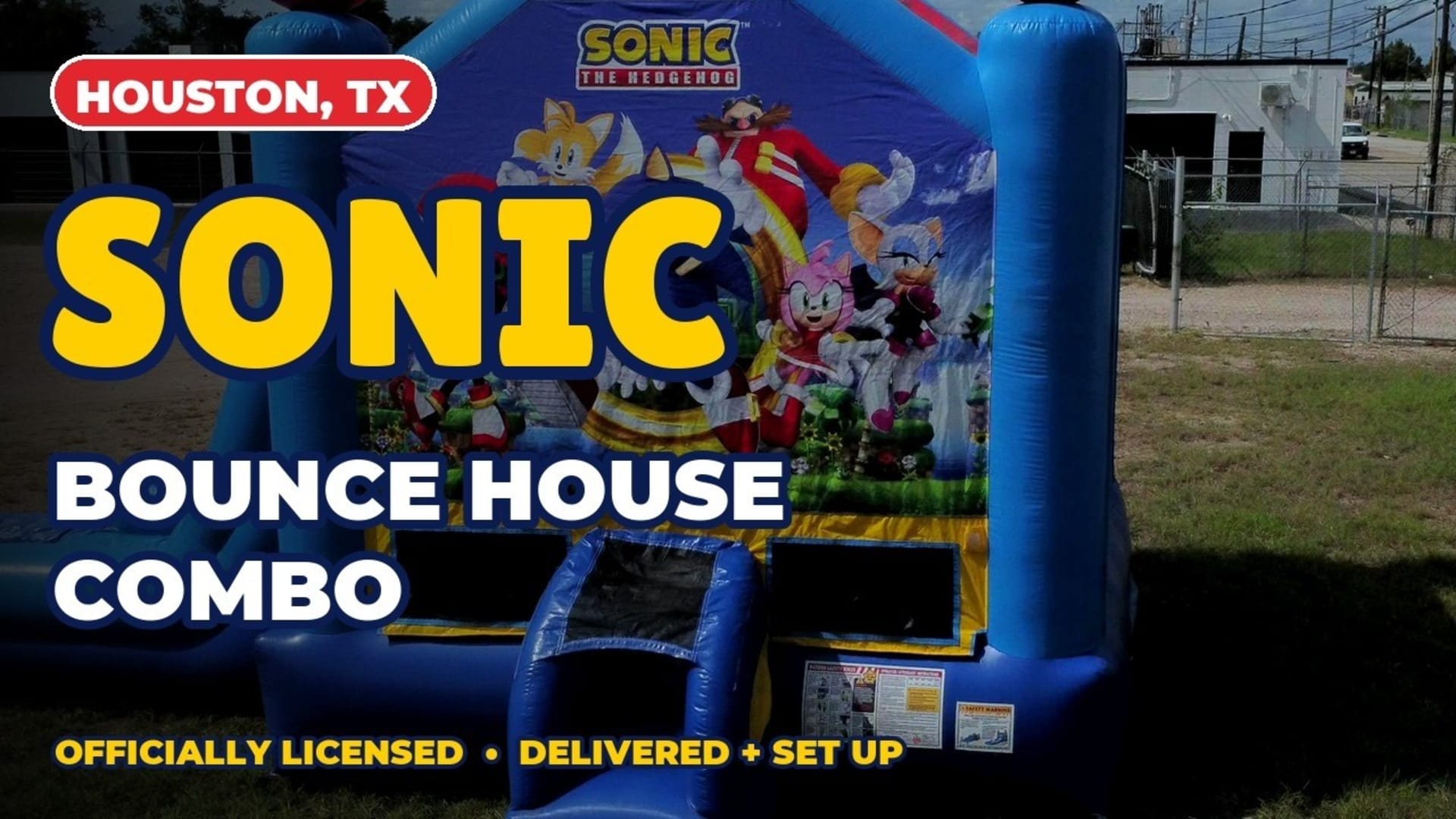 Sonic the Hedgehog EZ Combo Húmedo o Seco Rentas - Video