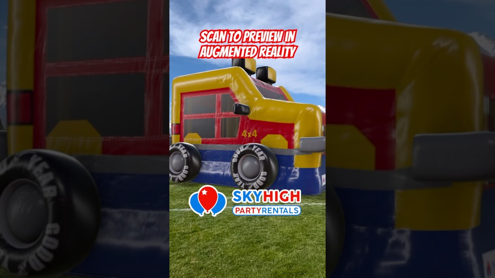 SkyHigh party rentals product featured video