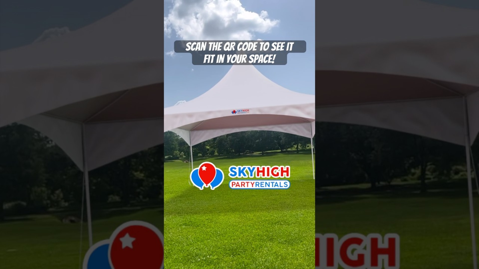 SkyHigh party rentals product featured video